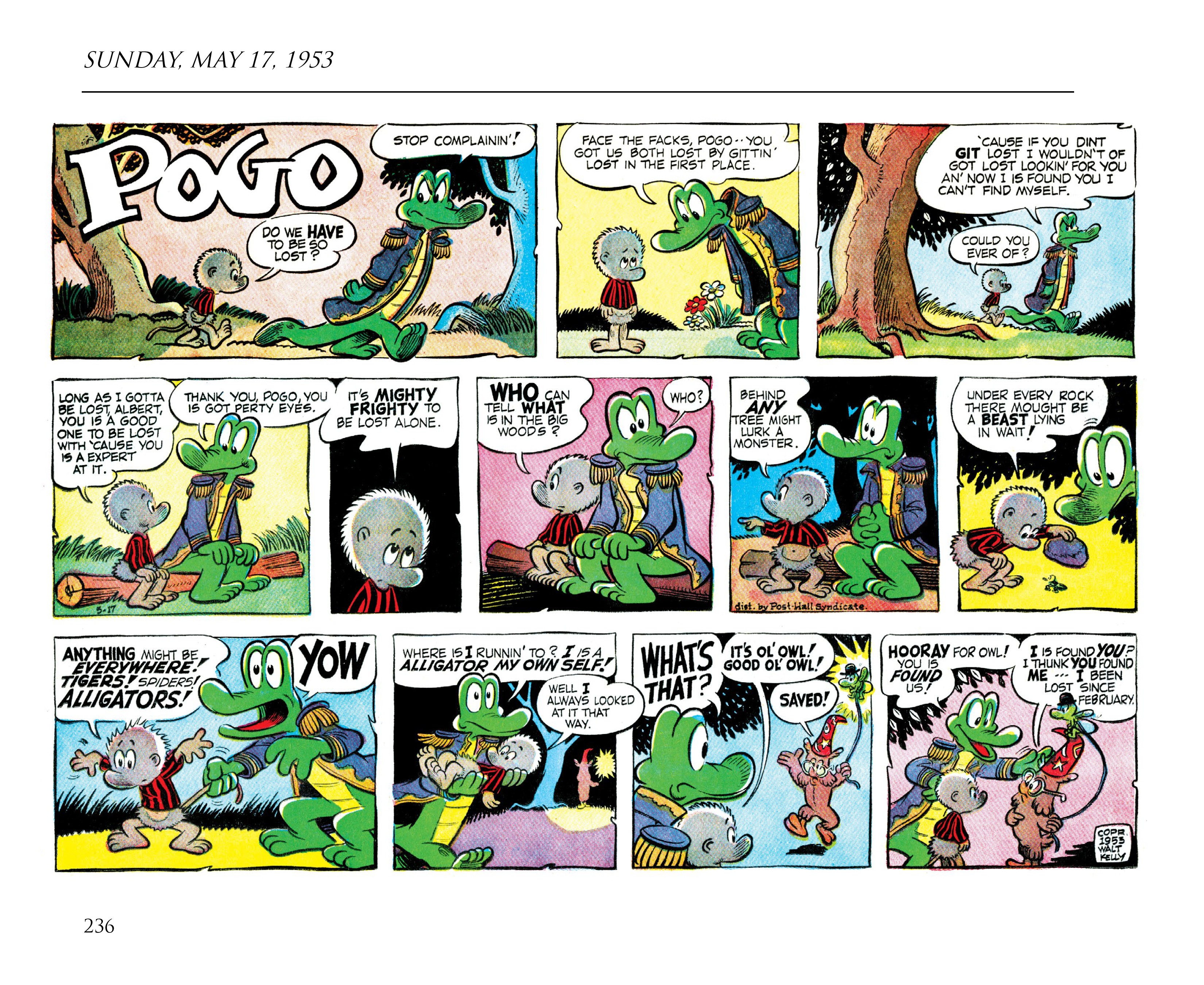 Read online Pogo by Walt Kelly: The Complete Syndicated Comic Strips comic -  Issue # TPB 3 (Part 3) - 48