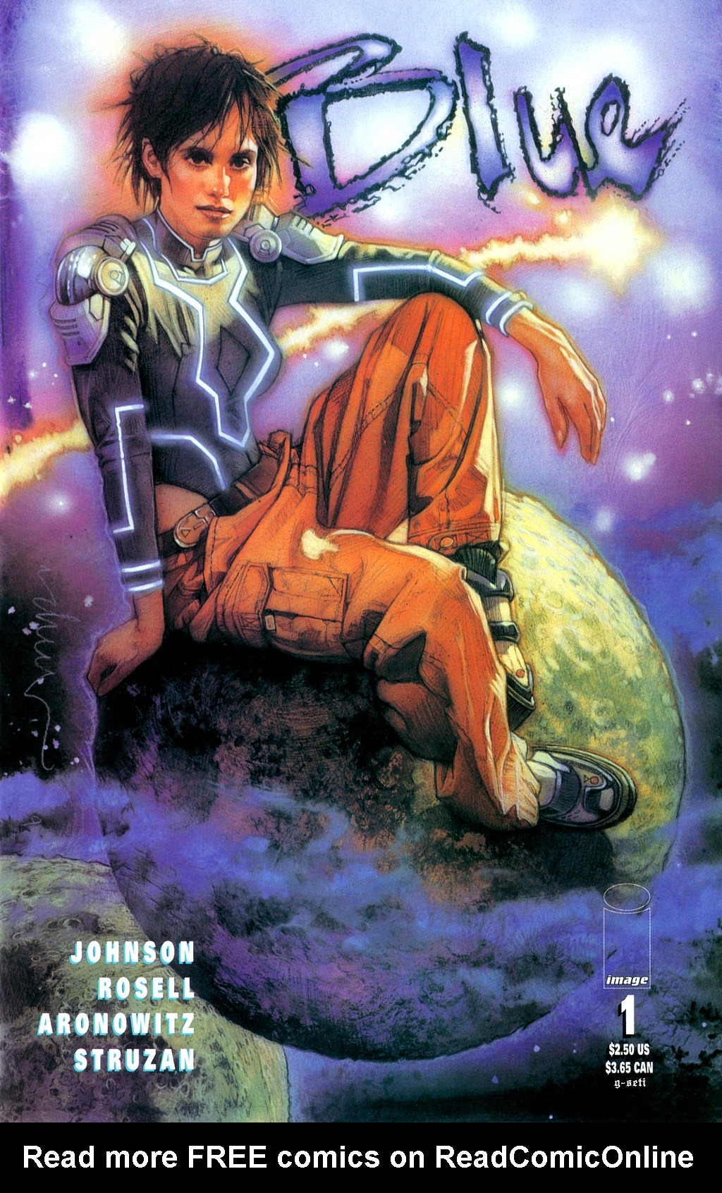 Read online Blue comic -  Issue #1 - 1