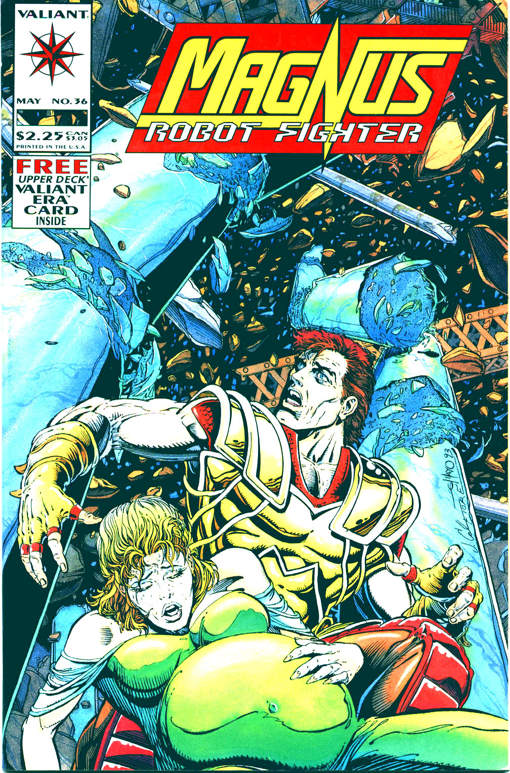 Read online Magnus Robot Fighter (1991) comic -  Issue #36 - 1