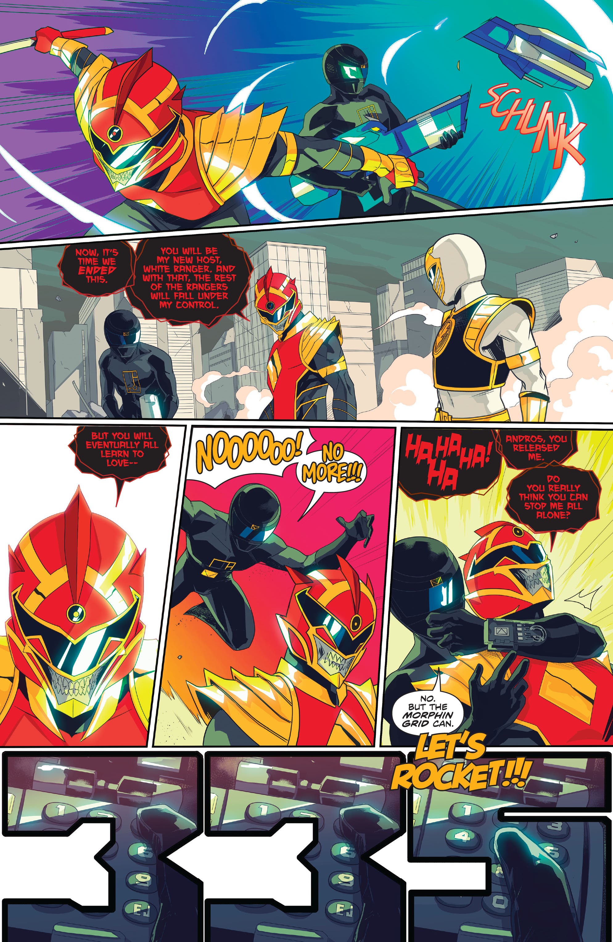 Read online Mighty Morphin Power Rangers (2022) comic -  Issue # Full - 23