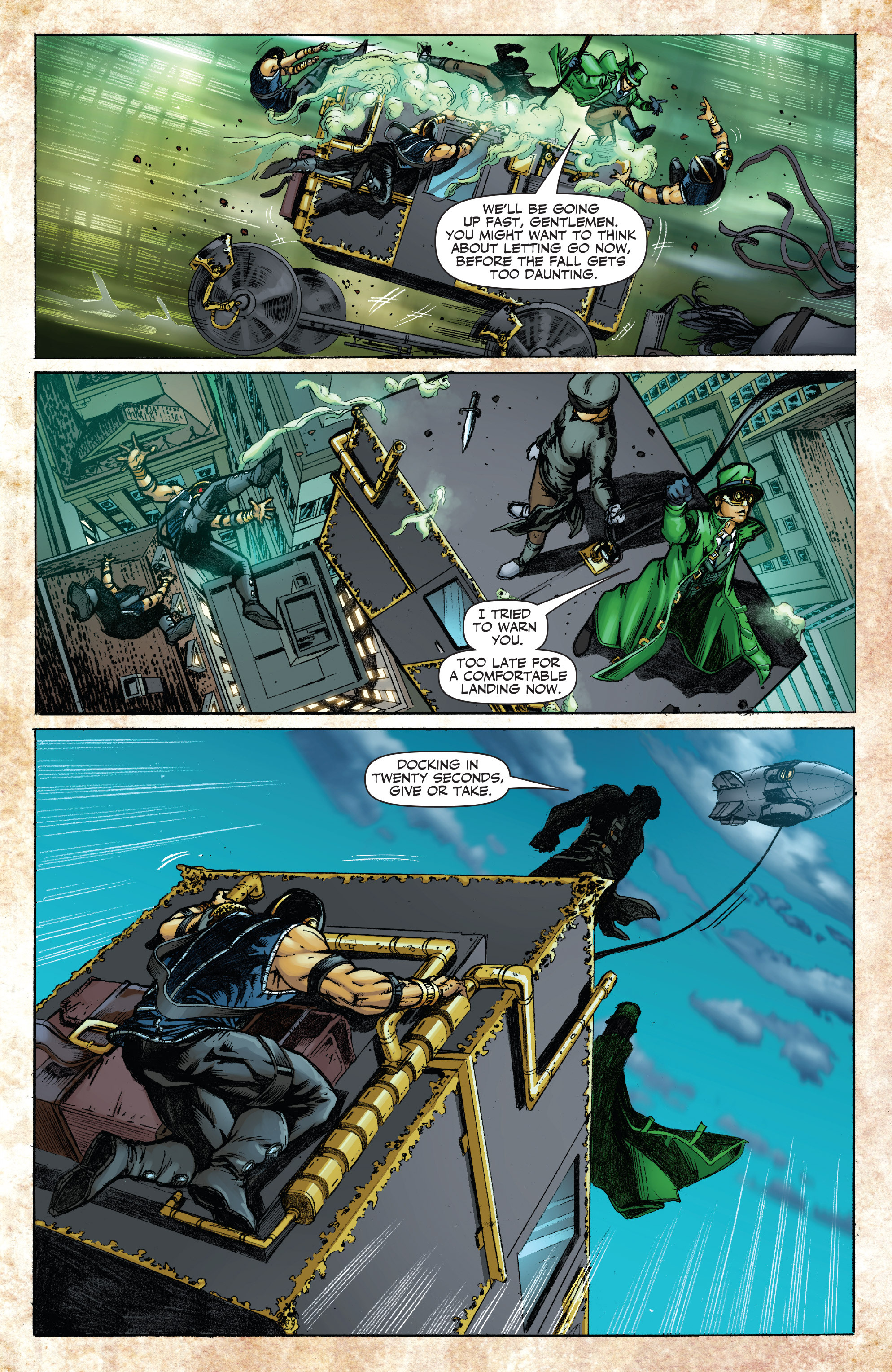 Read online Legenderry: A Steampunk Adventure comic -  Issue #2 - 15