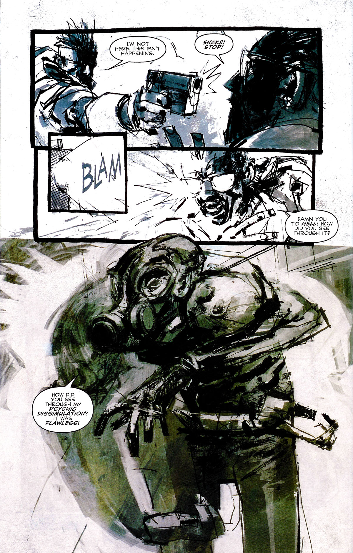 Read online Metal Gear Solid comic -  Issue #7 - 22