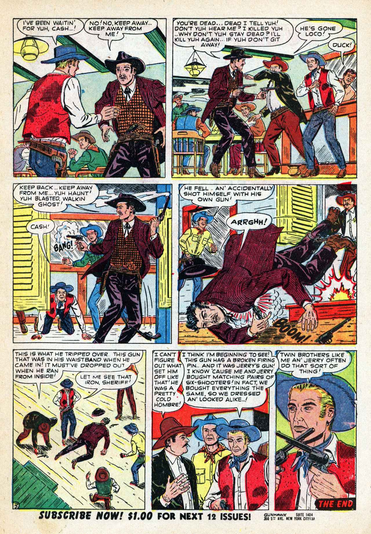 Read online The Gunhawk comic -  Issue #15 - 25