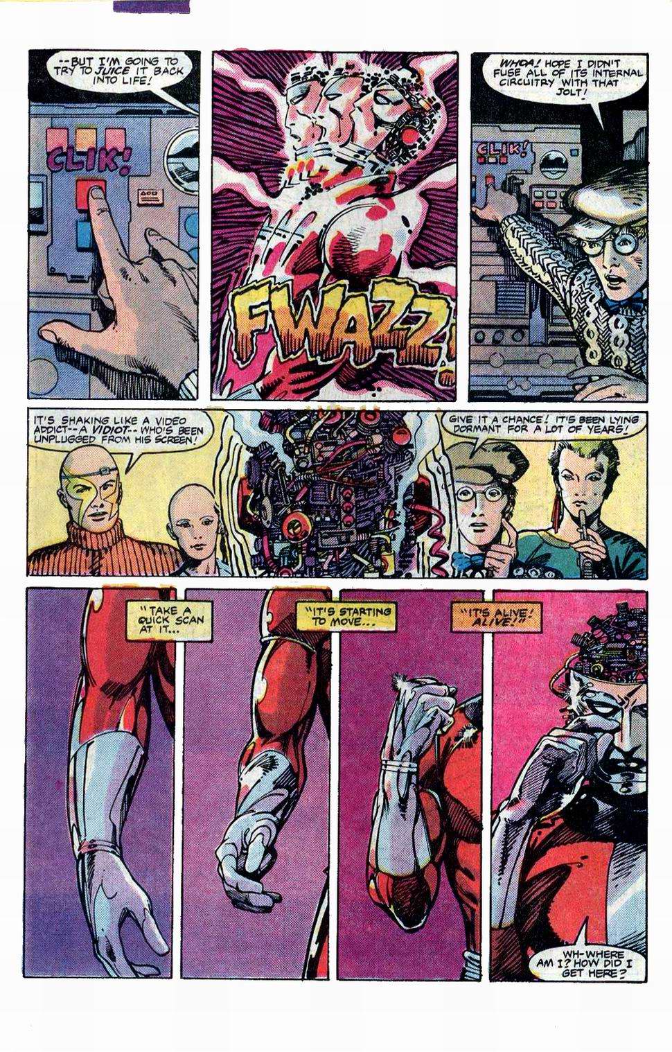 Read online Machine Man (1984) comic -  Issue #1 - 13