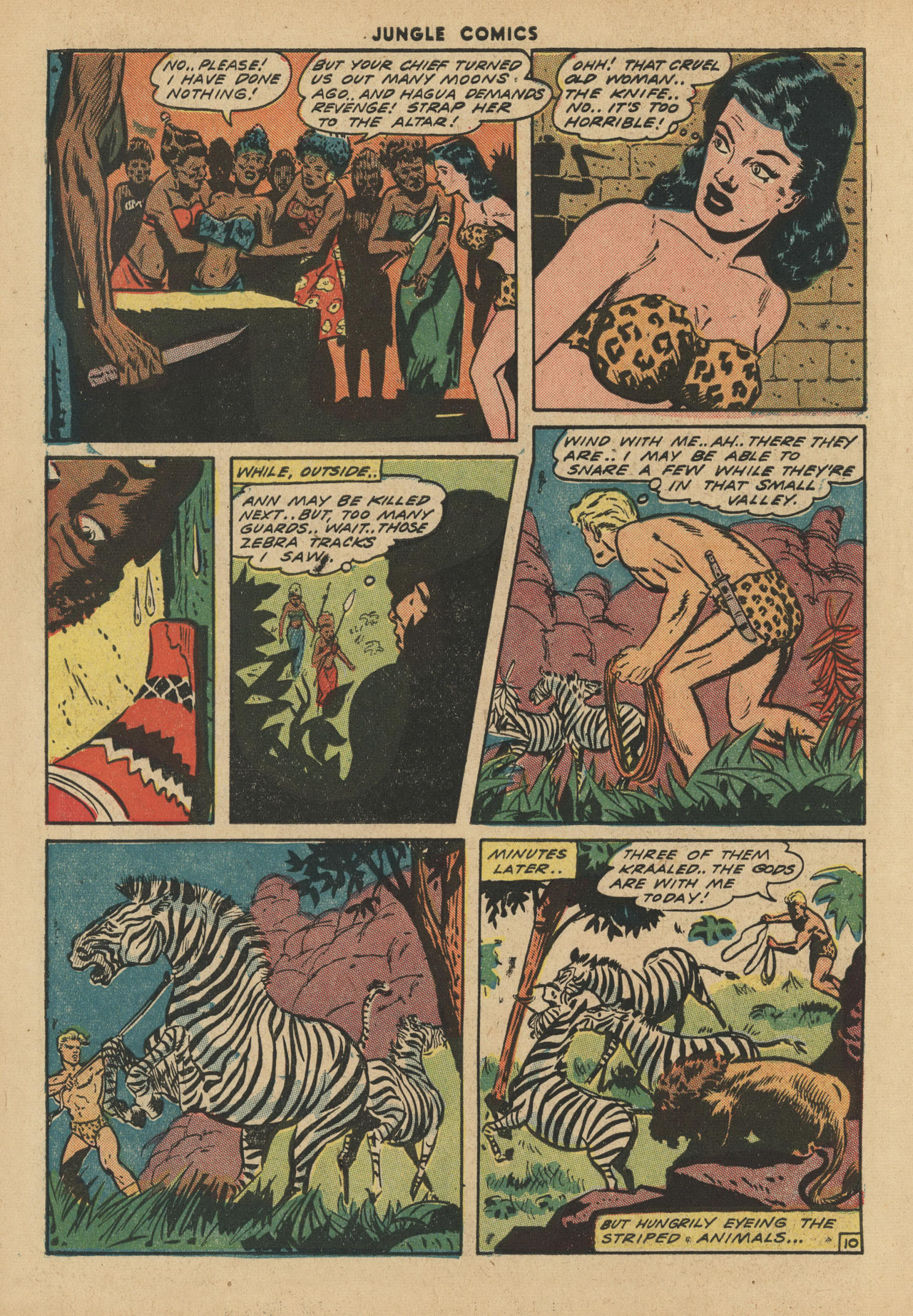 Read online Jungle Comics comic -  Issue #54 - 12