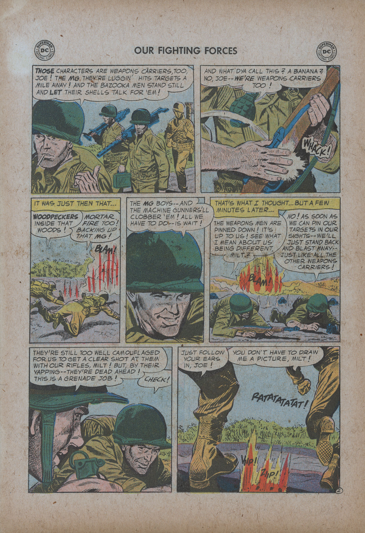 Read online Our Fighting Forces comic -  Issue #20 - 22