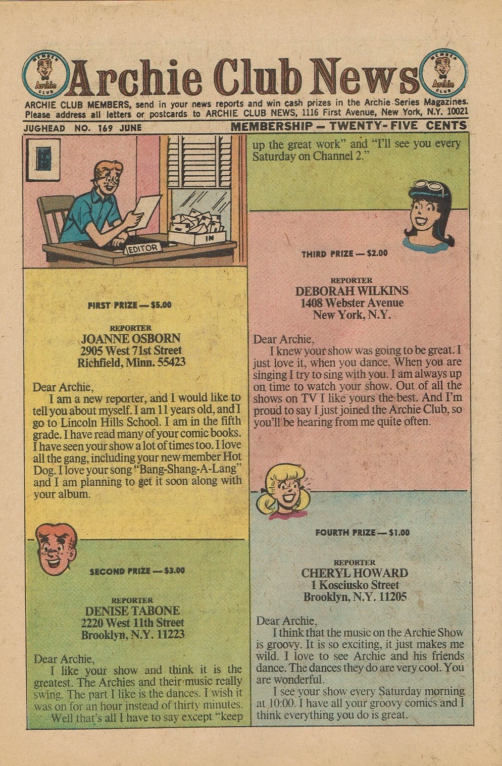 Read online Jughead (1965) comic -  Issue #169 - 10