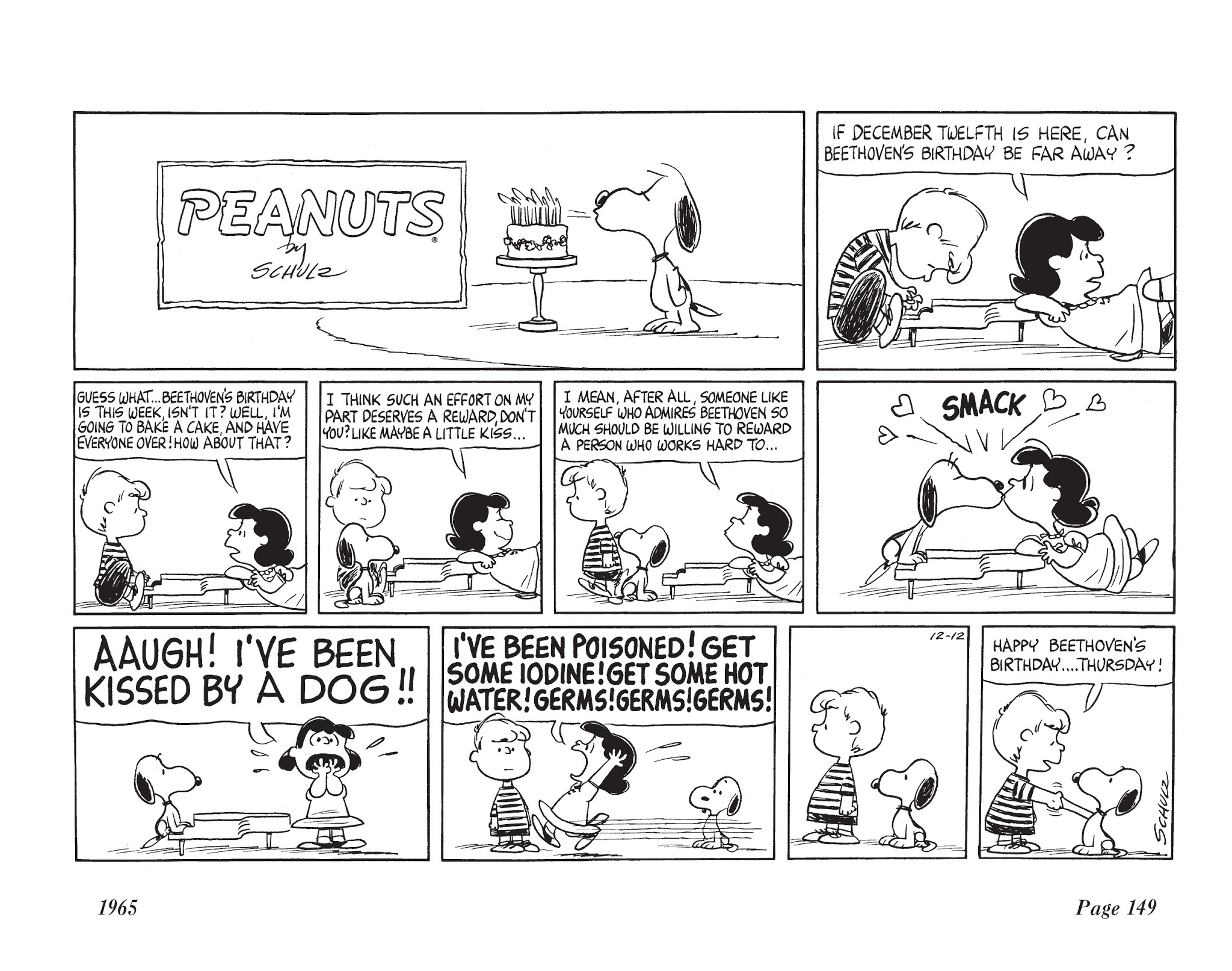 Read online The Complete Peanuts comic -  Issue # TPB 8 - 161
