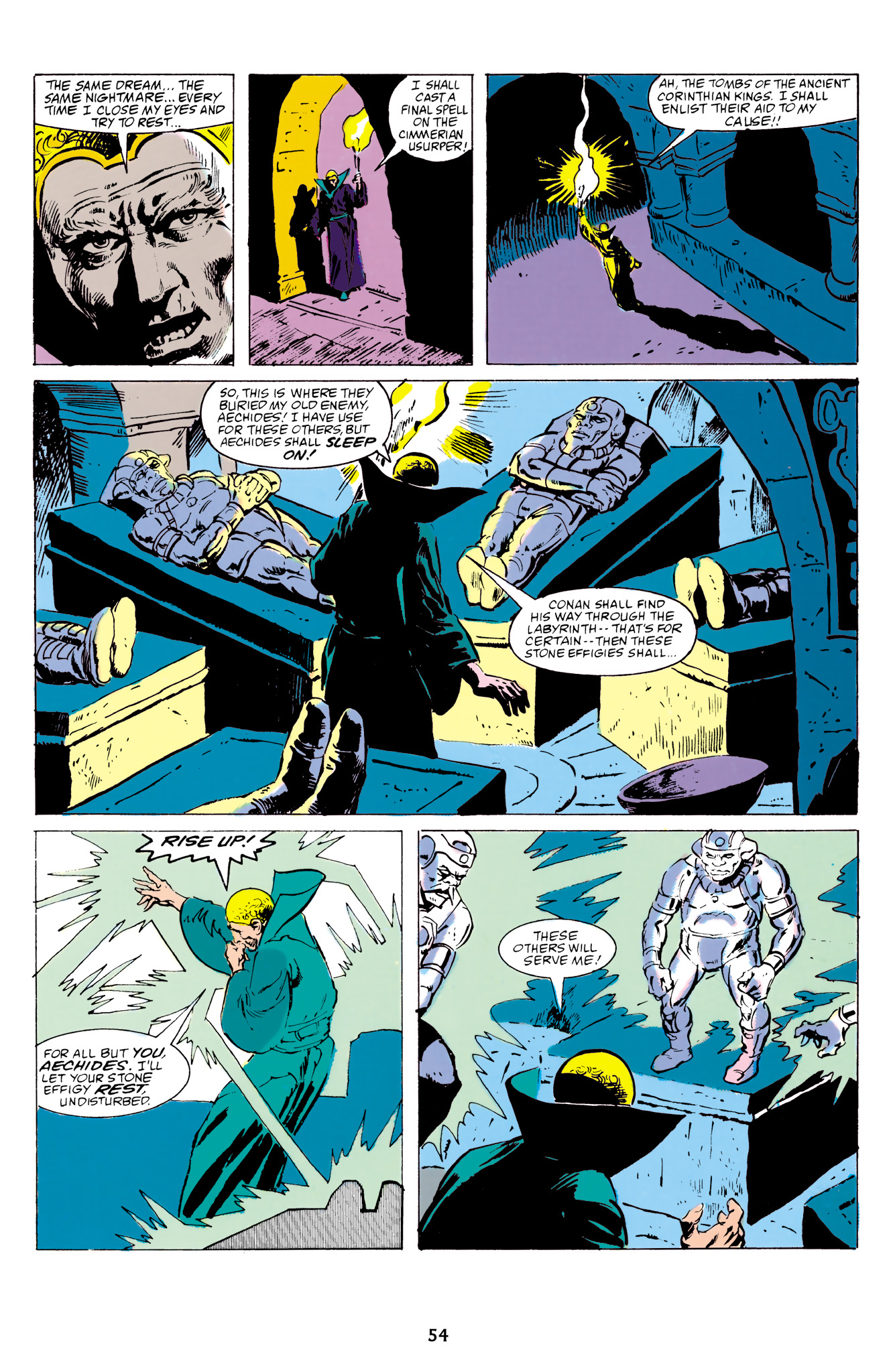 Read online The Chronicles of King Conan comic -  Issue # TPB 10 (Part 1) - 55