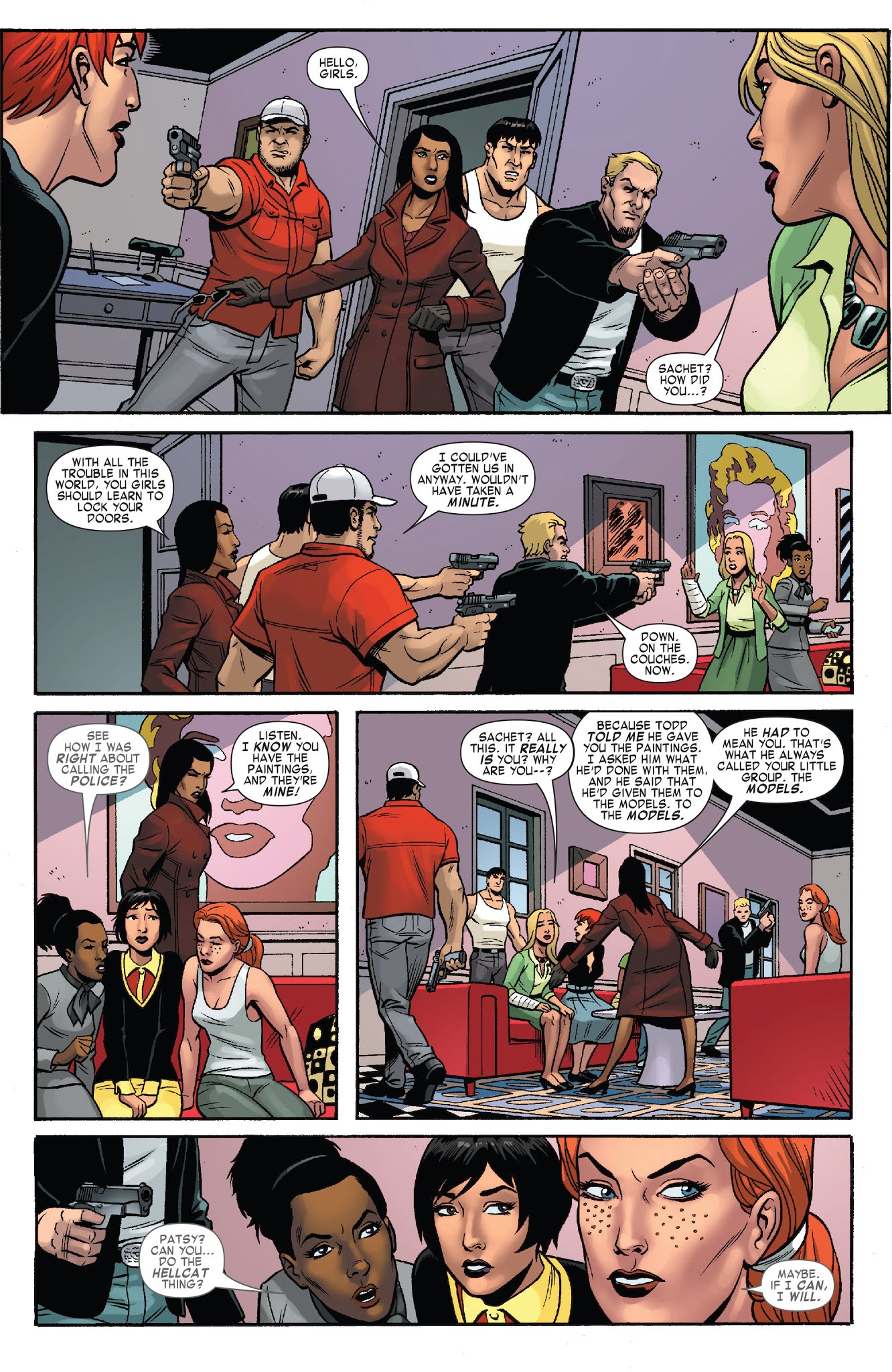 Read online Models, Inc. comic -  Issue #4 - 15