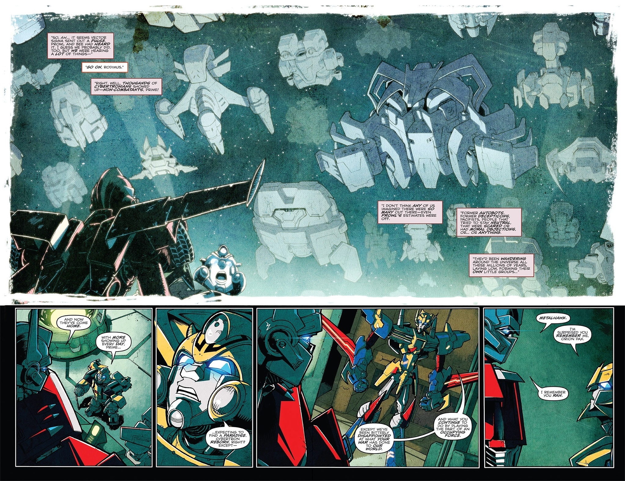Read online The Transformers: Death of Optimus Prime comic -  Issue # Full - 12