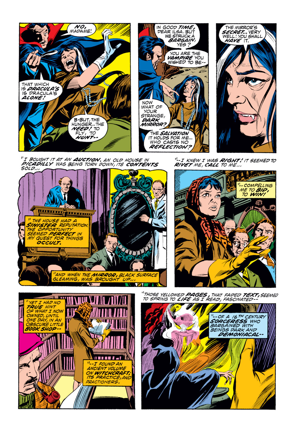 Read online Tomb of Dracula (1972) comic -  Issue #4 - 10