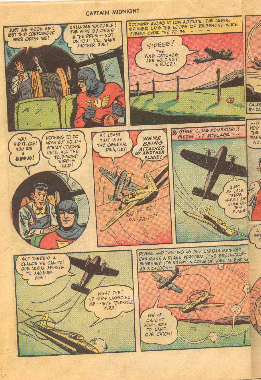 Read online Captain Midnight (1942) comic -  Issue #51 - 48