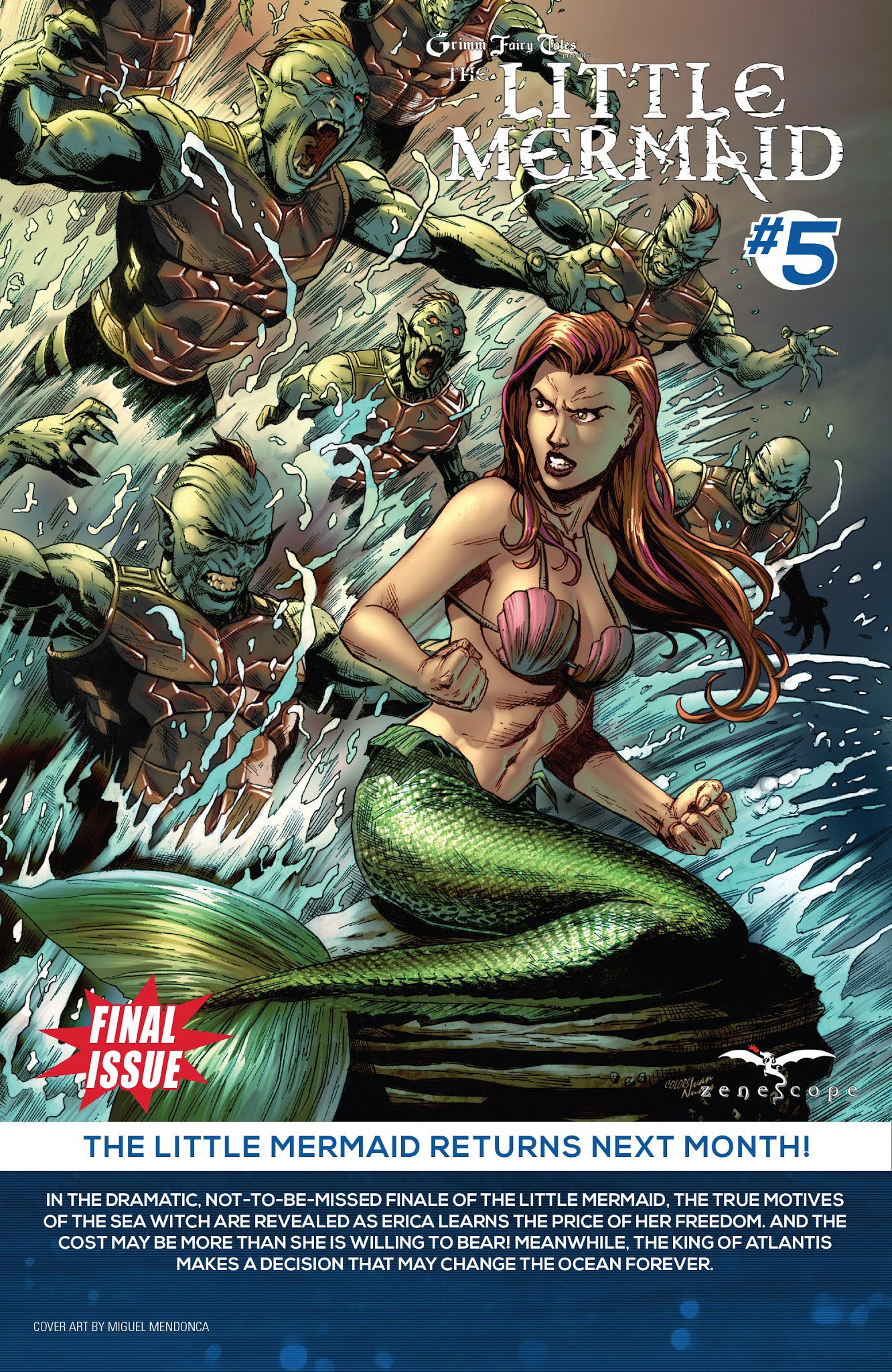 Read online Grimm Fairy Tales presents The Little Mermaid comic -  Issue #4 - 23