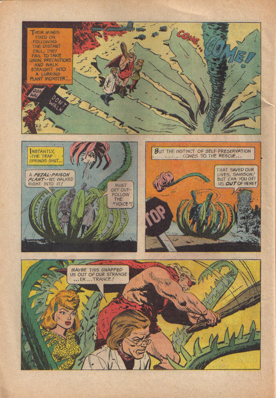 Read online Mighty Samson (1964) comic -  Issue #8 - 4
