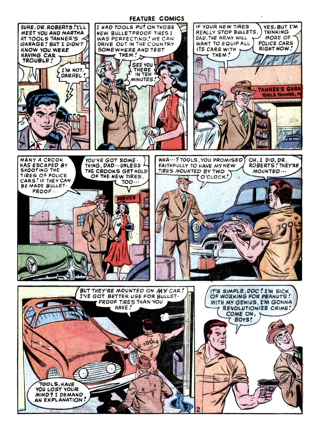 Read online Feature Comics comic -  Issue #137 - 5