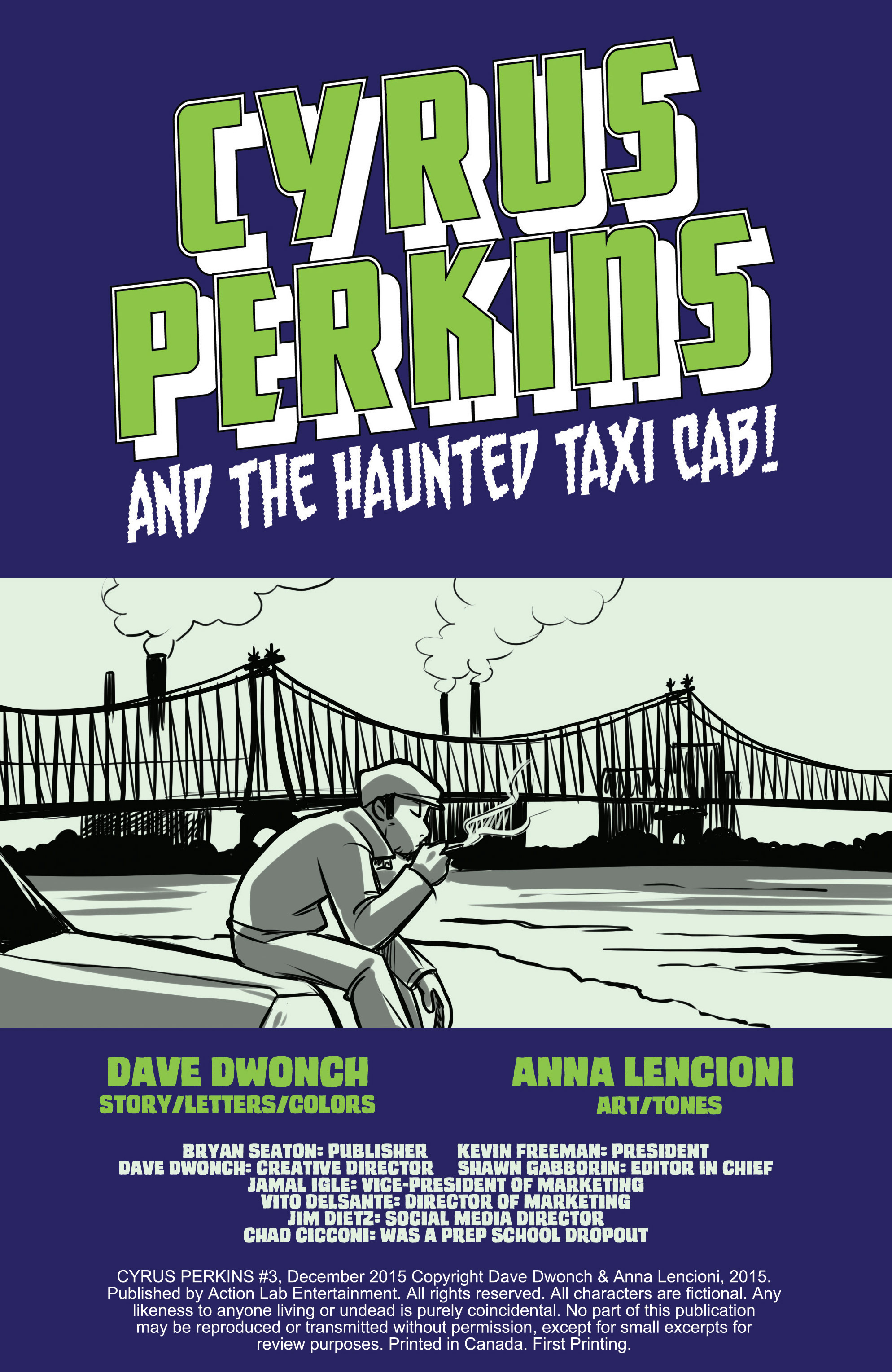 Read online Cyrus Perkins and the Haunted Taxicab comic -  Issue # TPB - 67