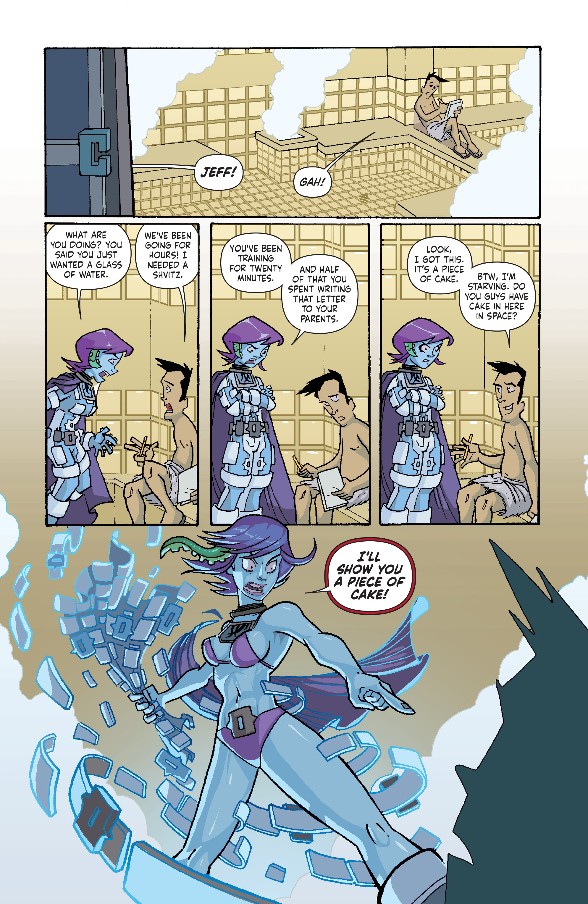Read online Jeff Steinberg Champion of Earth comic -  Issue #4 - 14