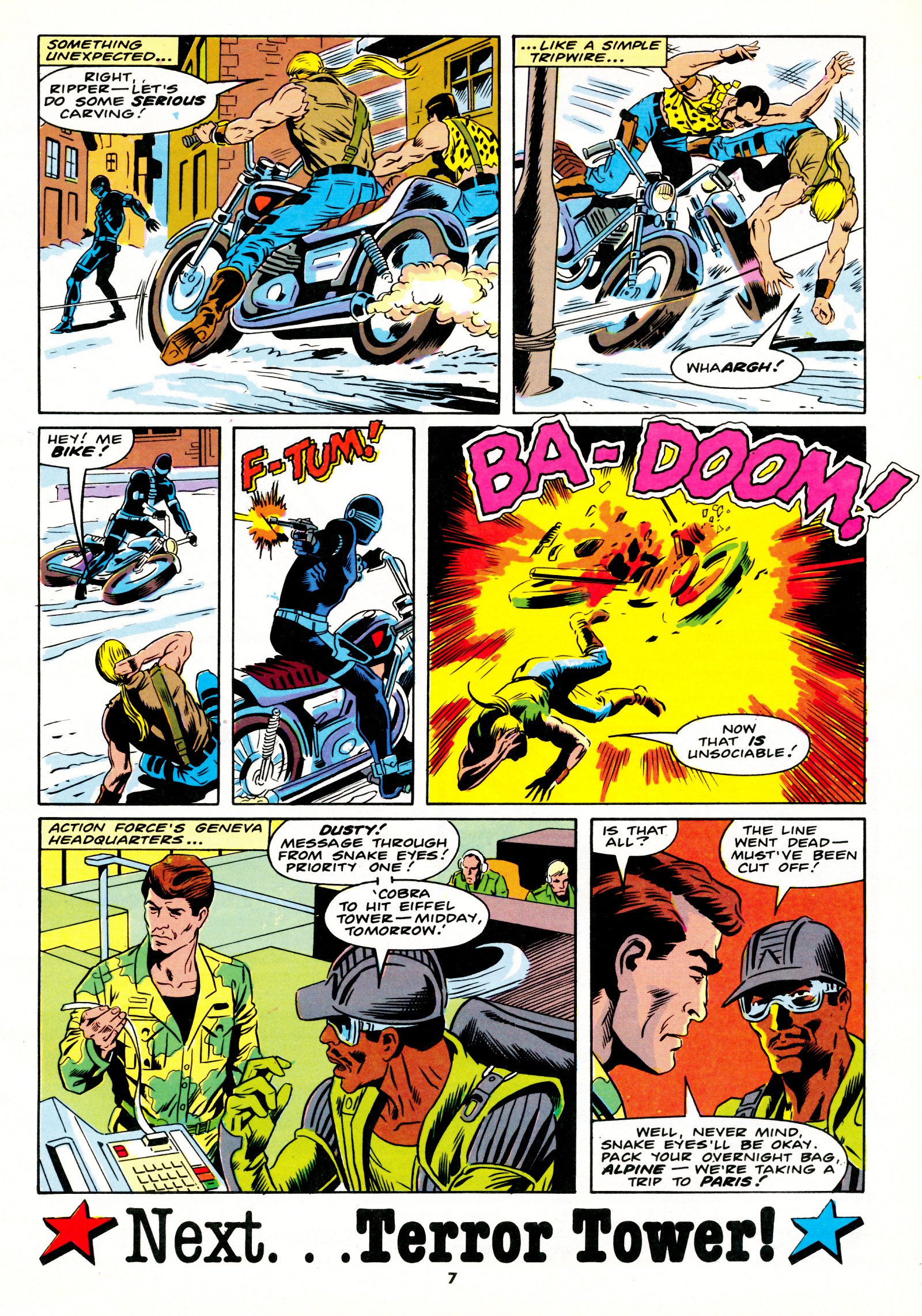 Read online Action Force comic -  Issue #5 - 7