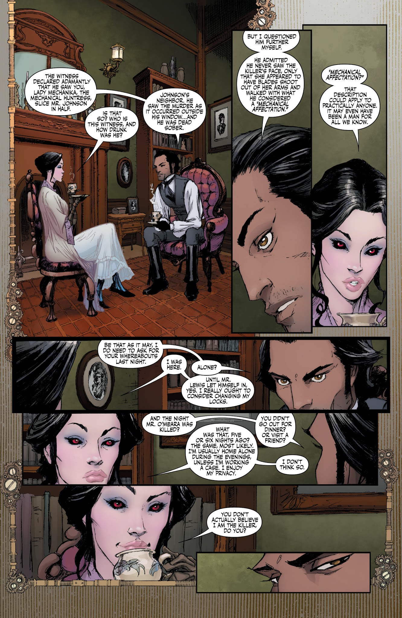 Read online Lady Mechanika: The Clockwork Assassin comic -  Issue #2 - 5