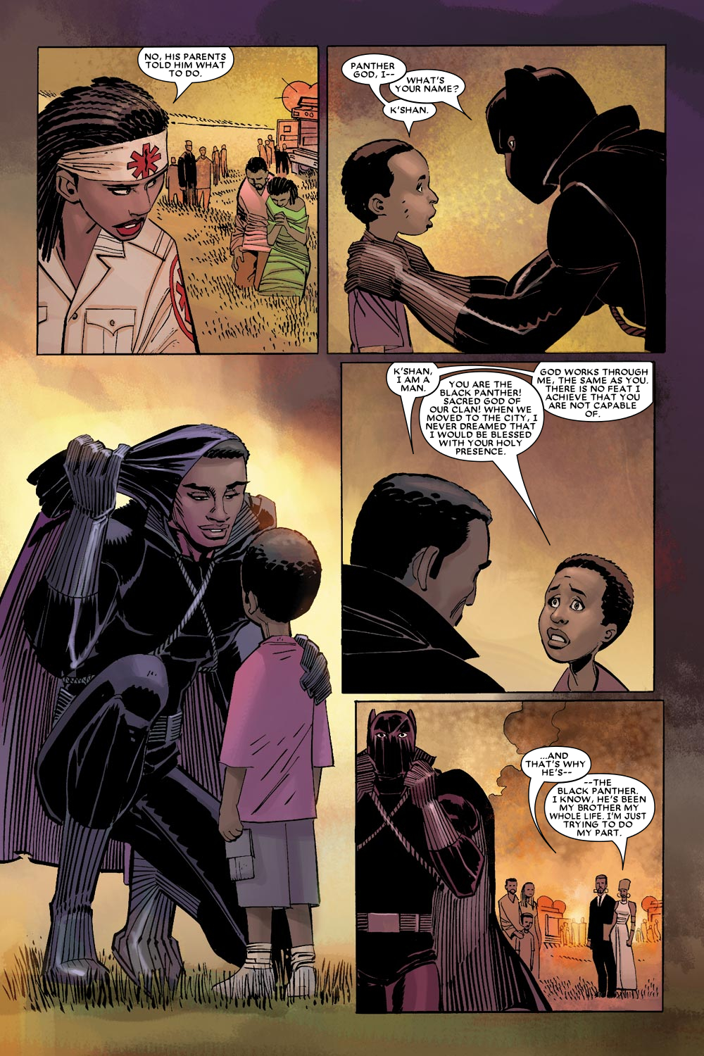 Read online Black Panther (2005) comic -  Issue #4 - 7