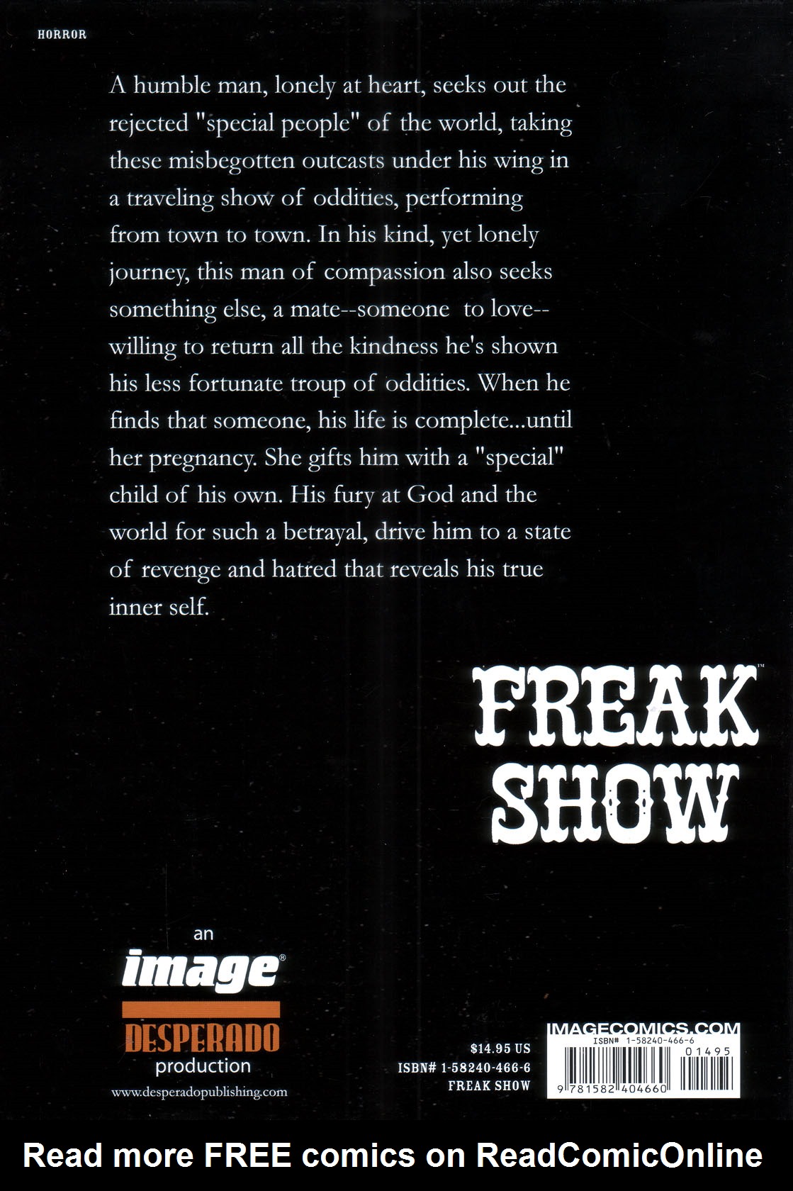Read online Freak Show comic -  Issue # TPB - 67