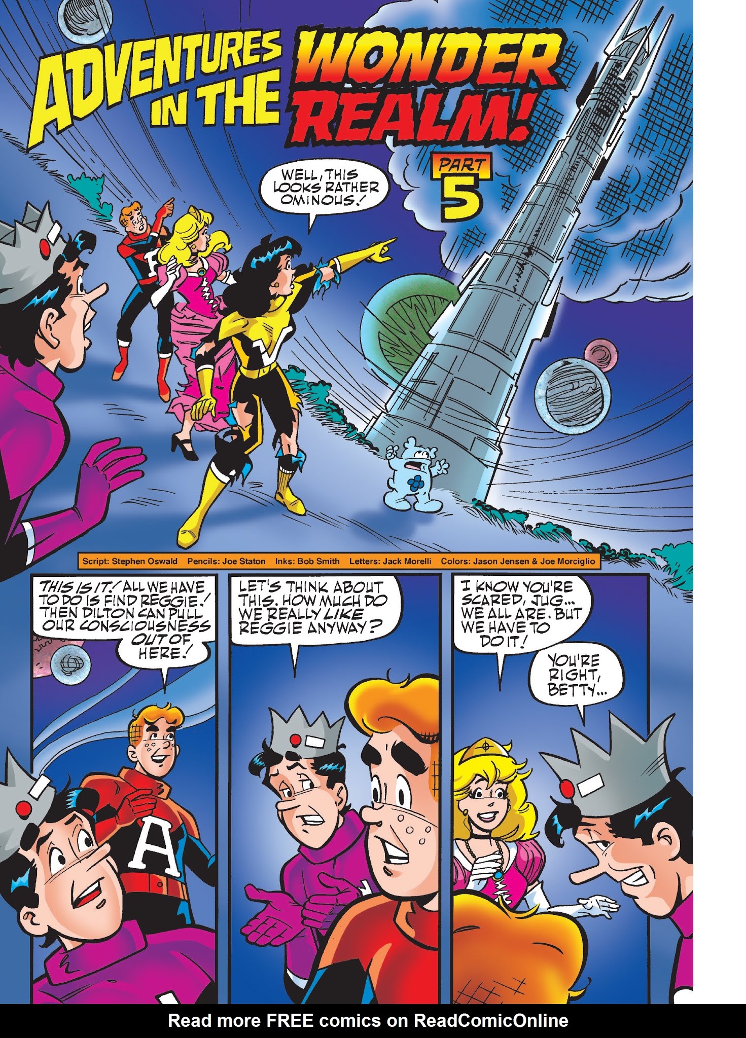 Read online Archie's Funhouse Double Digest comic -  Issue #28 - 61