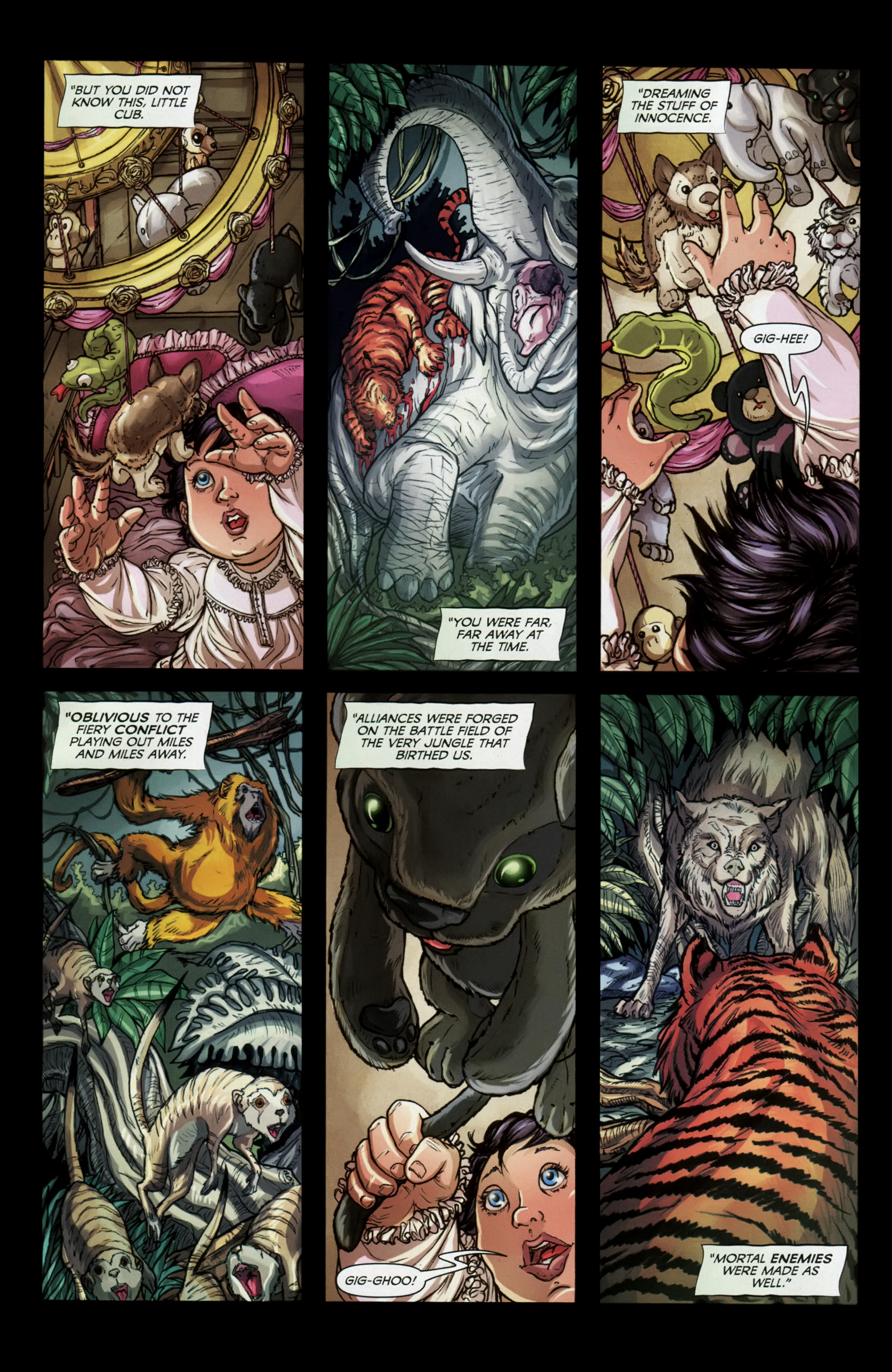 Read online Grimm Fairy Tales presents The Jungle Book comic -  Issue #1 - 5