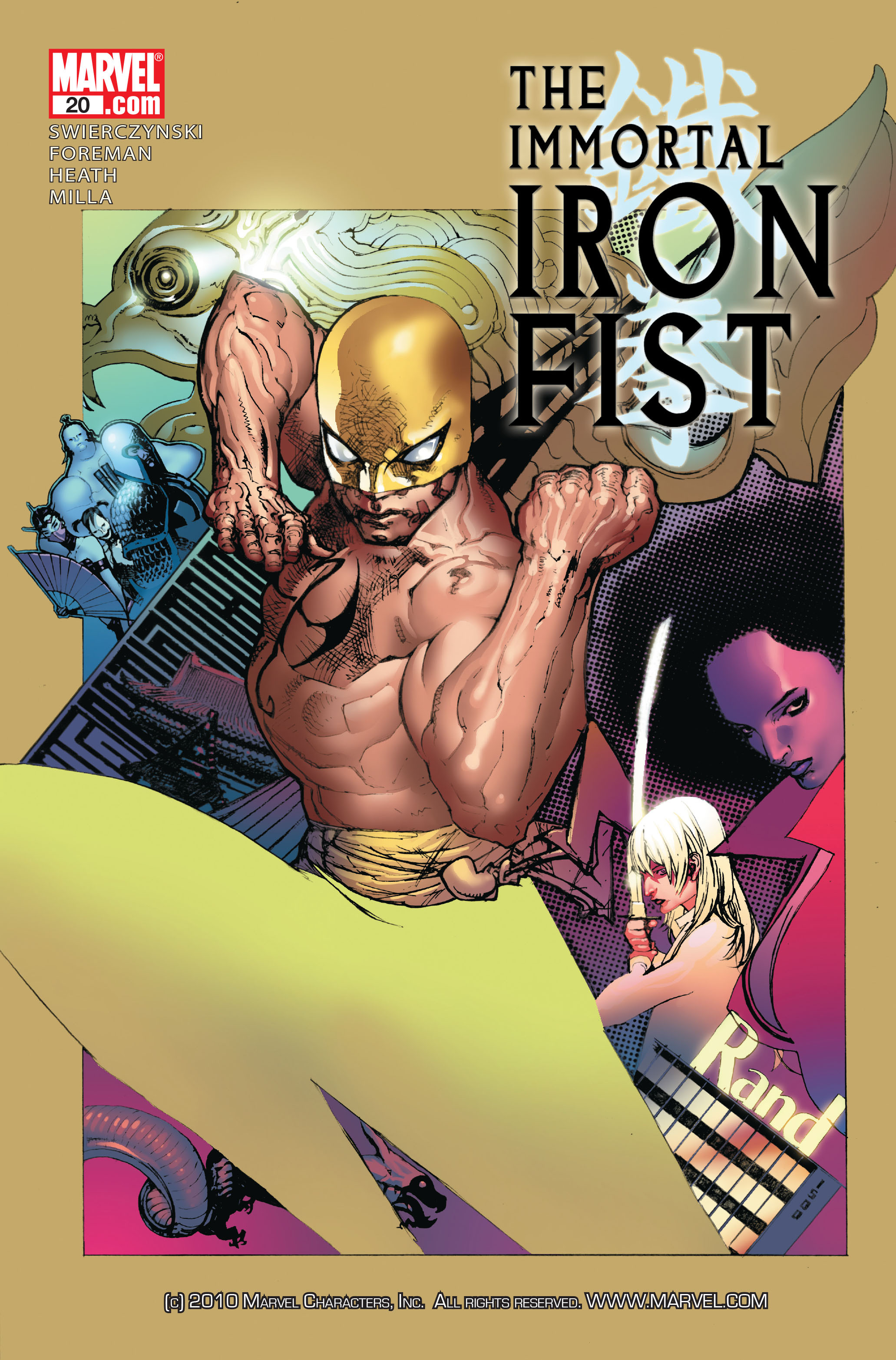 Read online The Immortal Iron Fist comic -  Issue #20 - 1