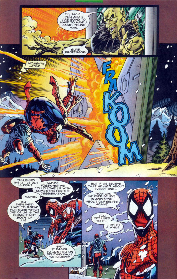 Read online Spider-Man (1990) comic -  Issue #56 - Truths & Deceptions - 23