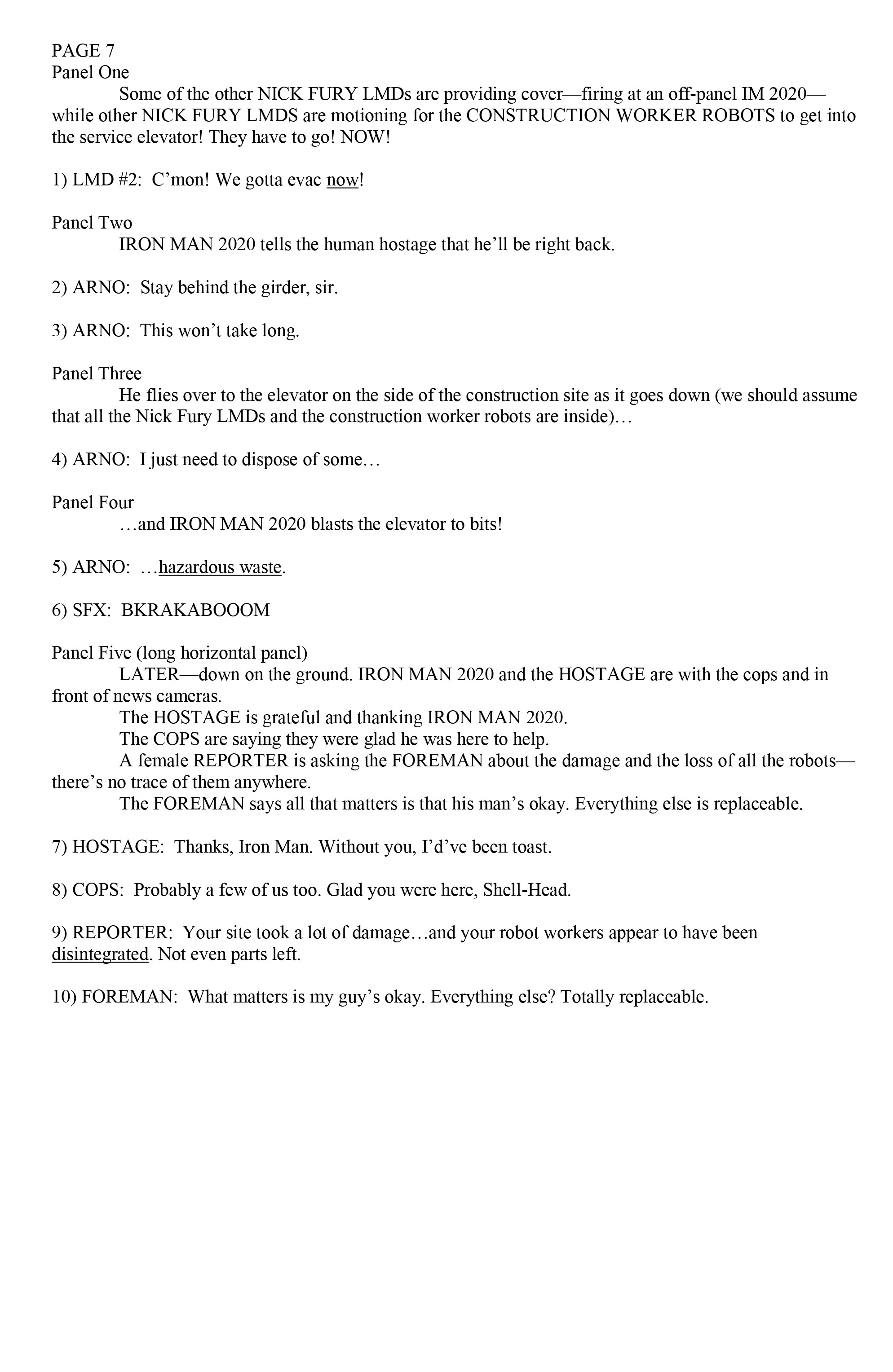 Read online Iron Man 2020 (2020) comic -  Issue # _Director's Cut - 46