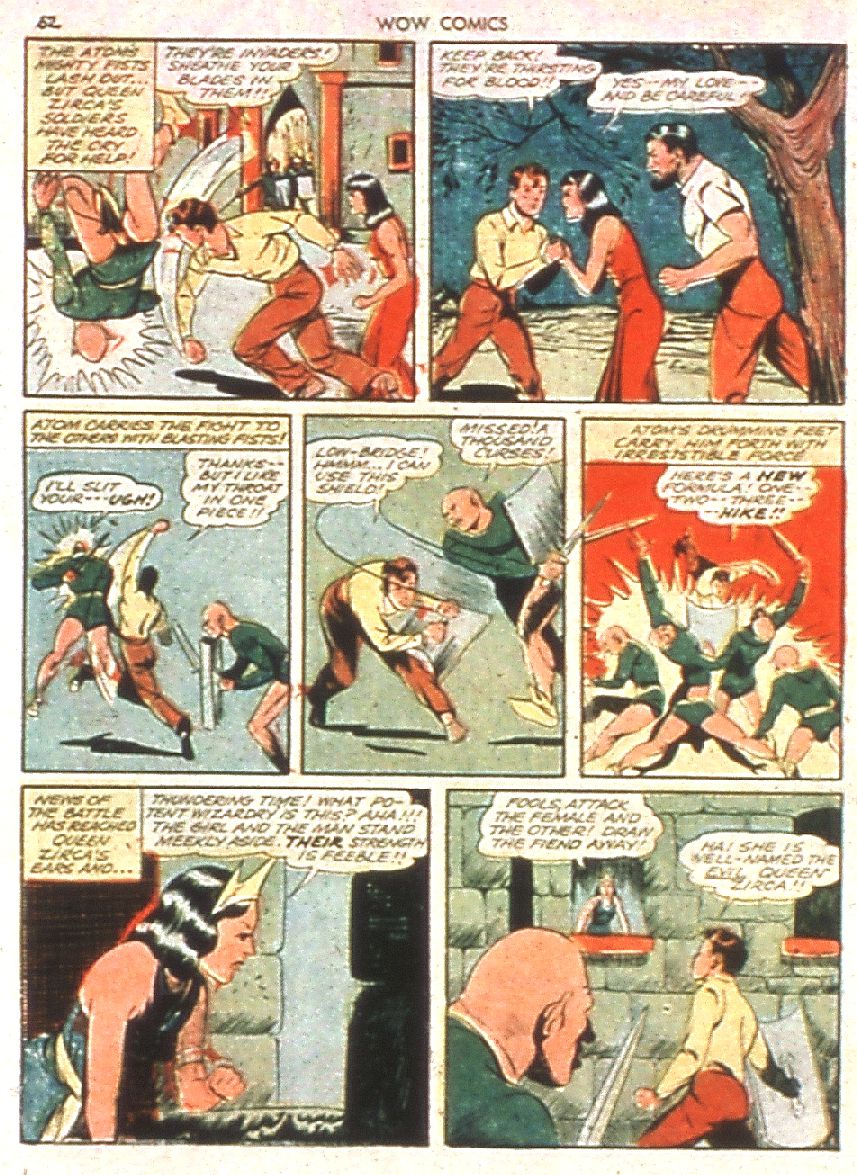 Read online Wow Comics comic -  Issue #5 - 62