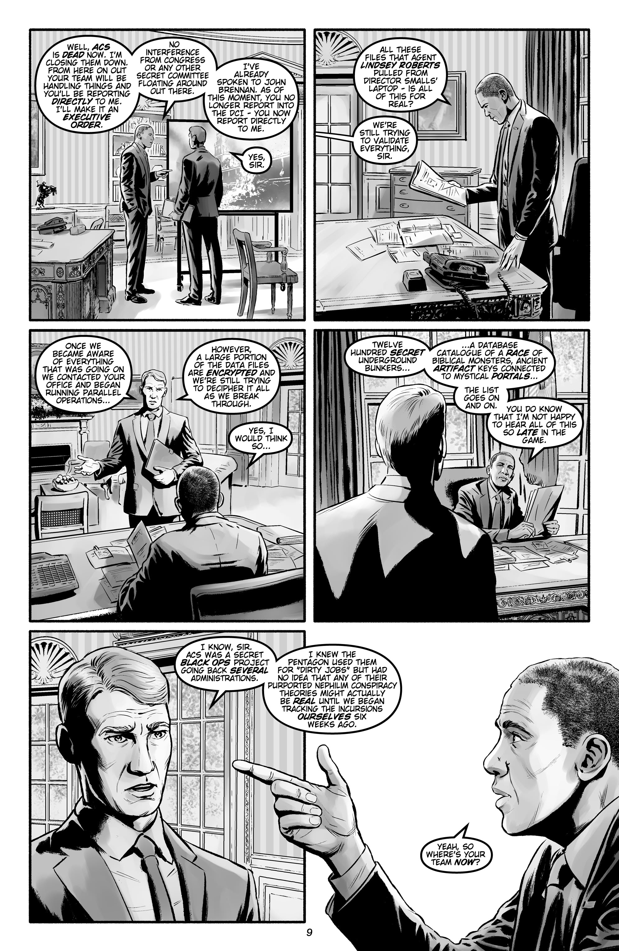 Read online Grisly Unit: Executive Order comic -  Issue # Full - 11