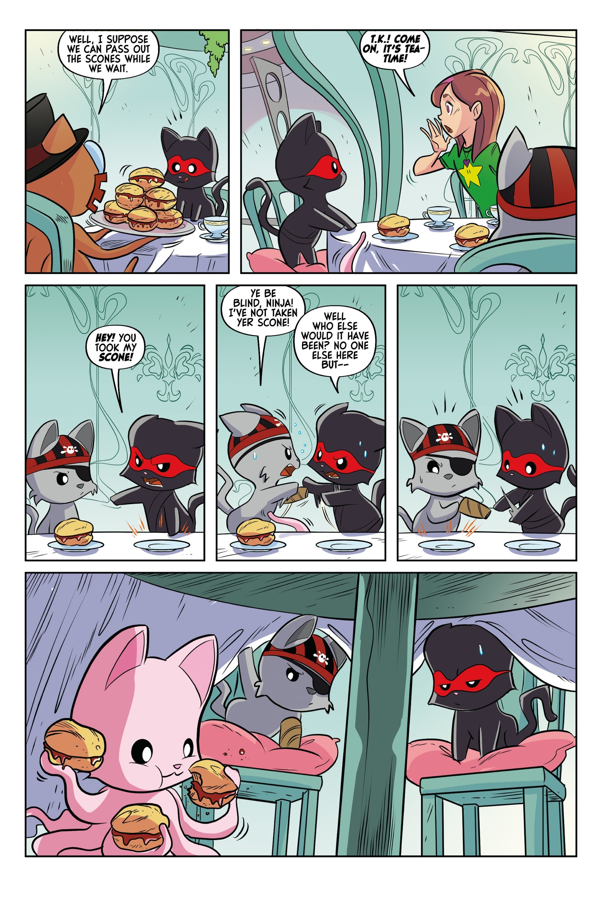Read online Tentacle Kitty: Tales Around the Teacup comic -  Issue # TPB - 10