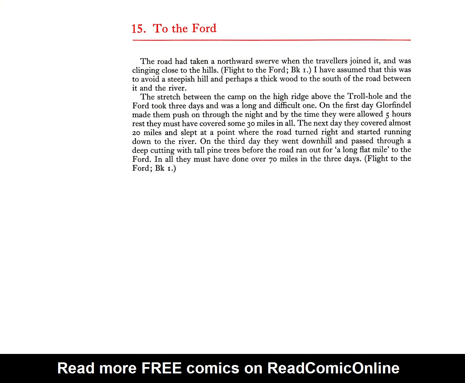 Read online Journeys of Frodo: An Atlas of J.R.R. Tolkien's The Lord of the Rings comic -  Issue # TPB - 39