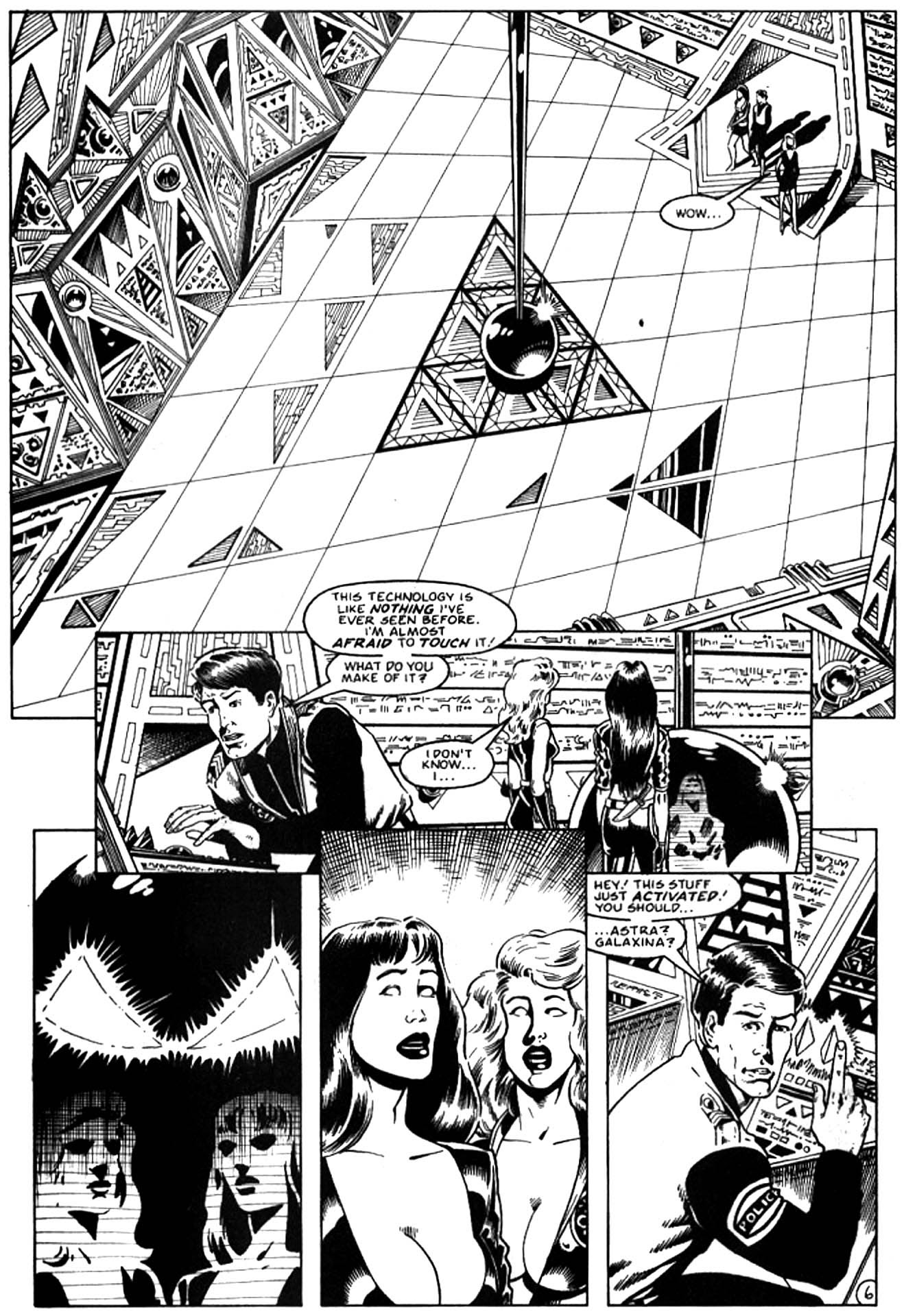 Read online Galaxina comic -  Issue #4 - 9