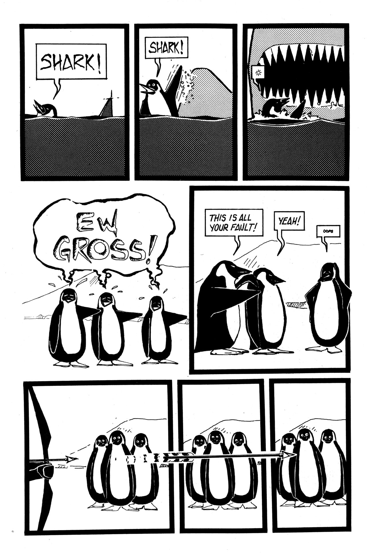 Read online Samurai Penguin comic -  Issue #1 - 6