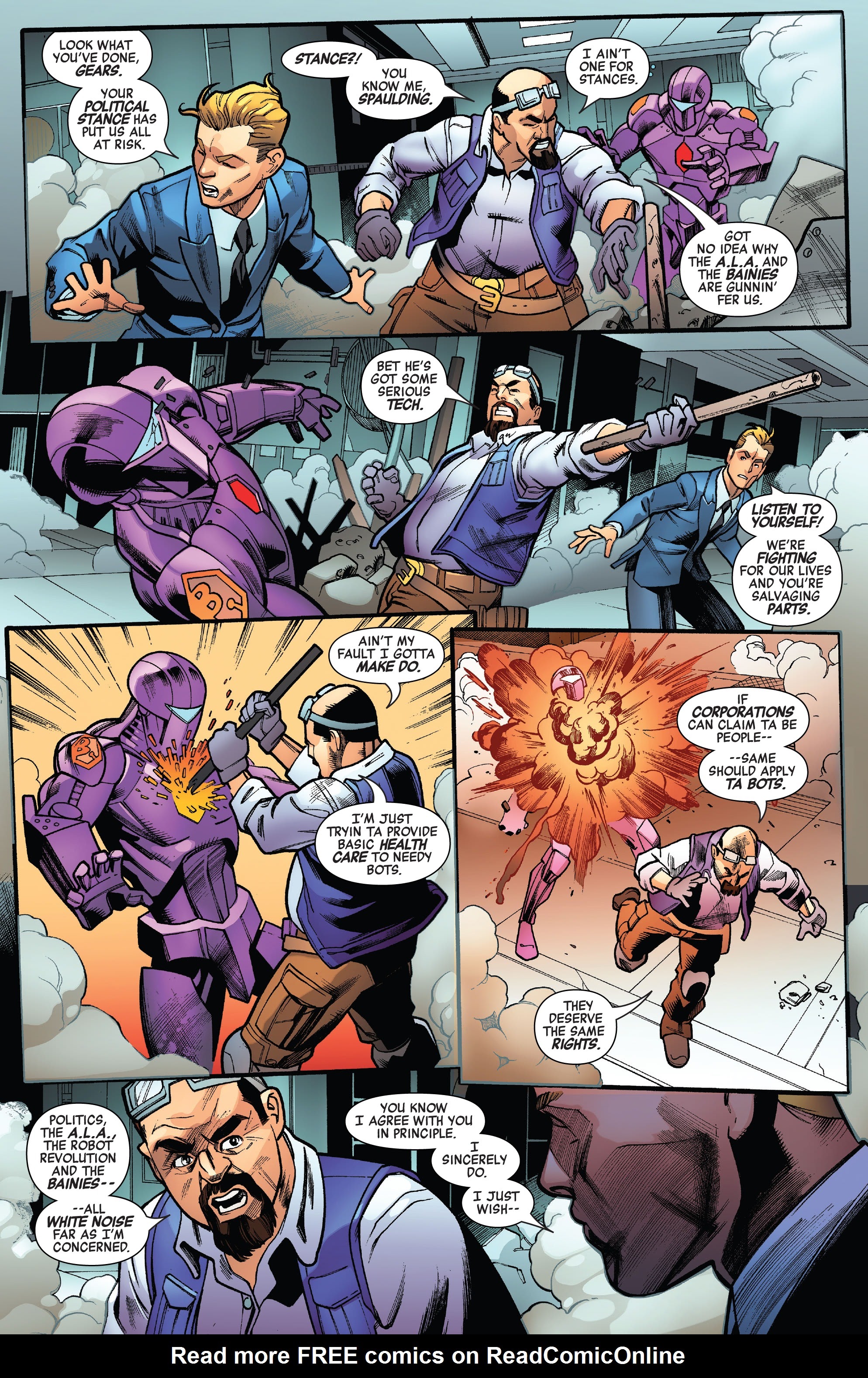 Read online Iron Man 2020: Robot Revolution - Force Works comic -  Issue # TPB (Part 1) - 62
