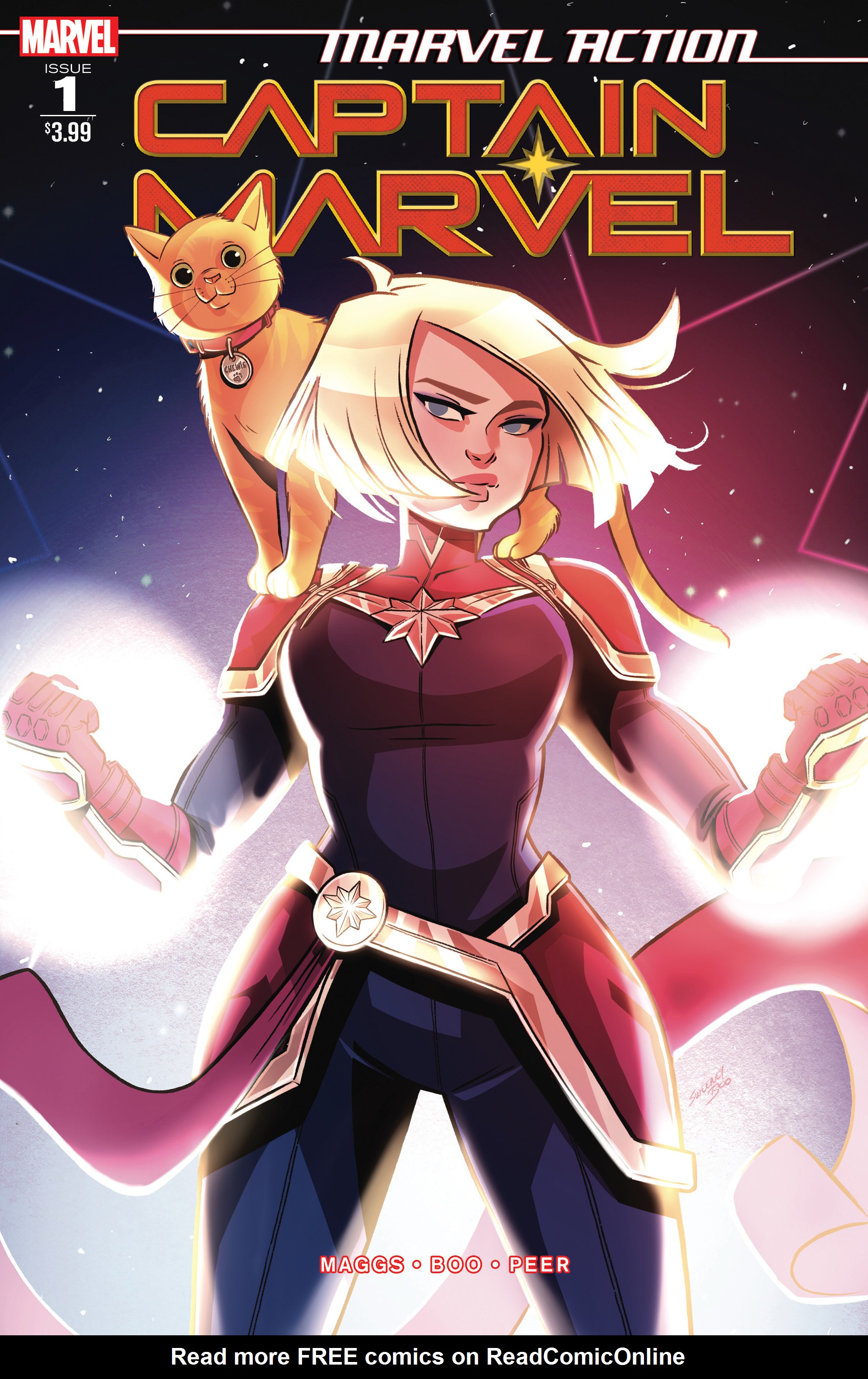 Read online Marvel Action: Captain Marvel comic -  Issue #1 - 1