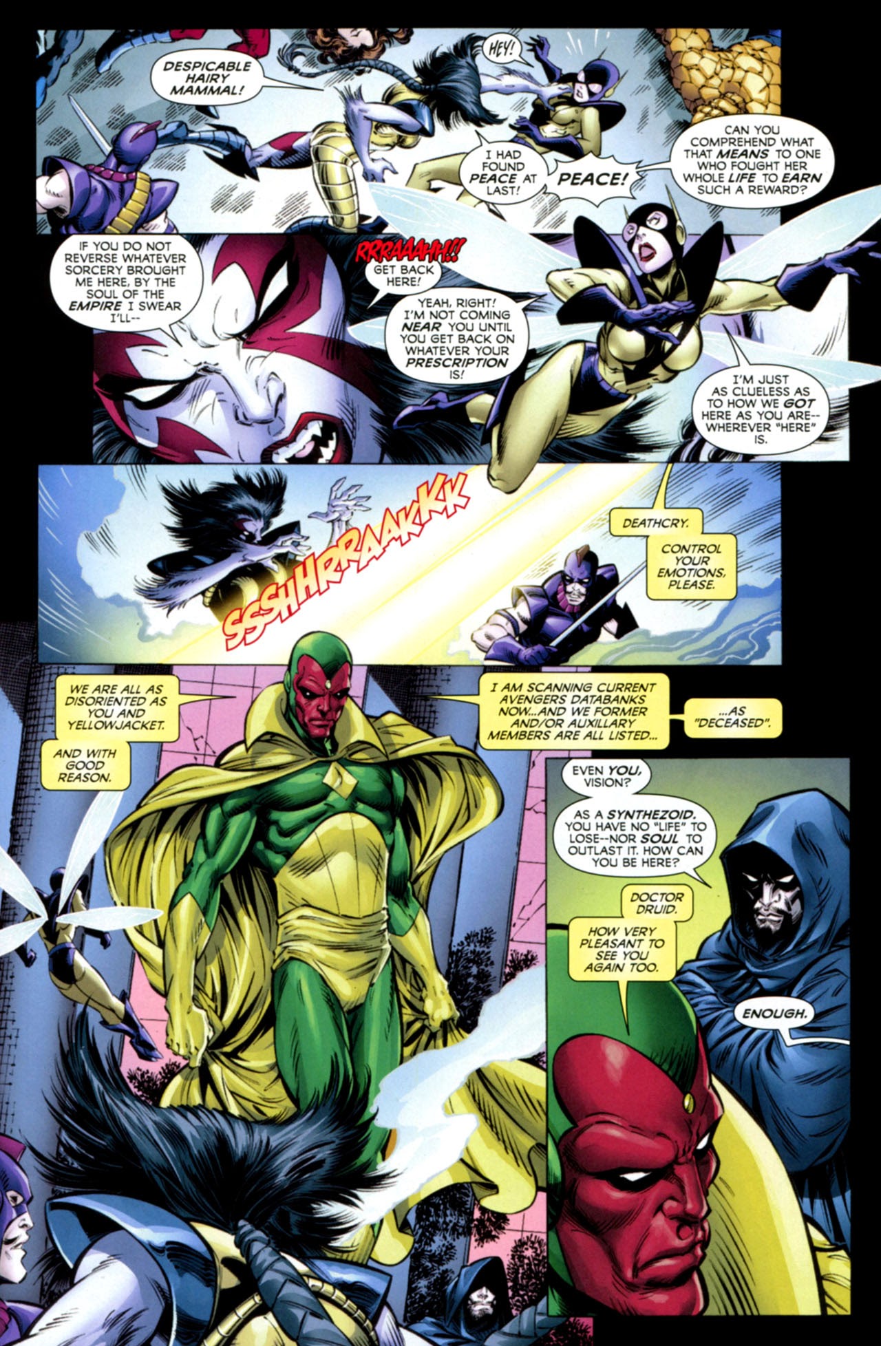 Read online Chaos War: Dead Avengers comic -  Issue #1 - 6