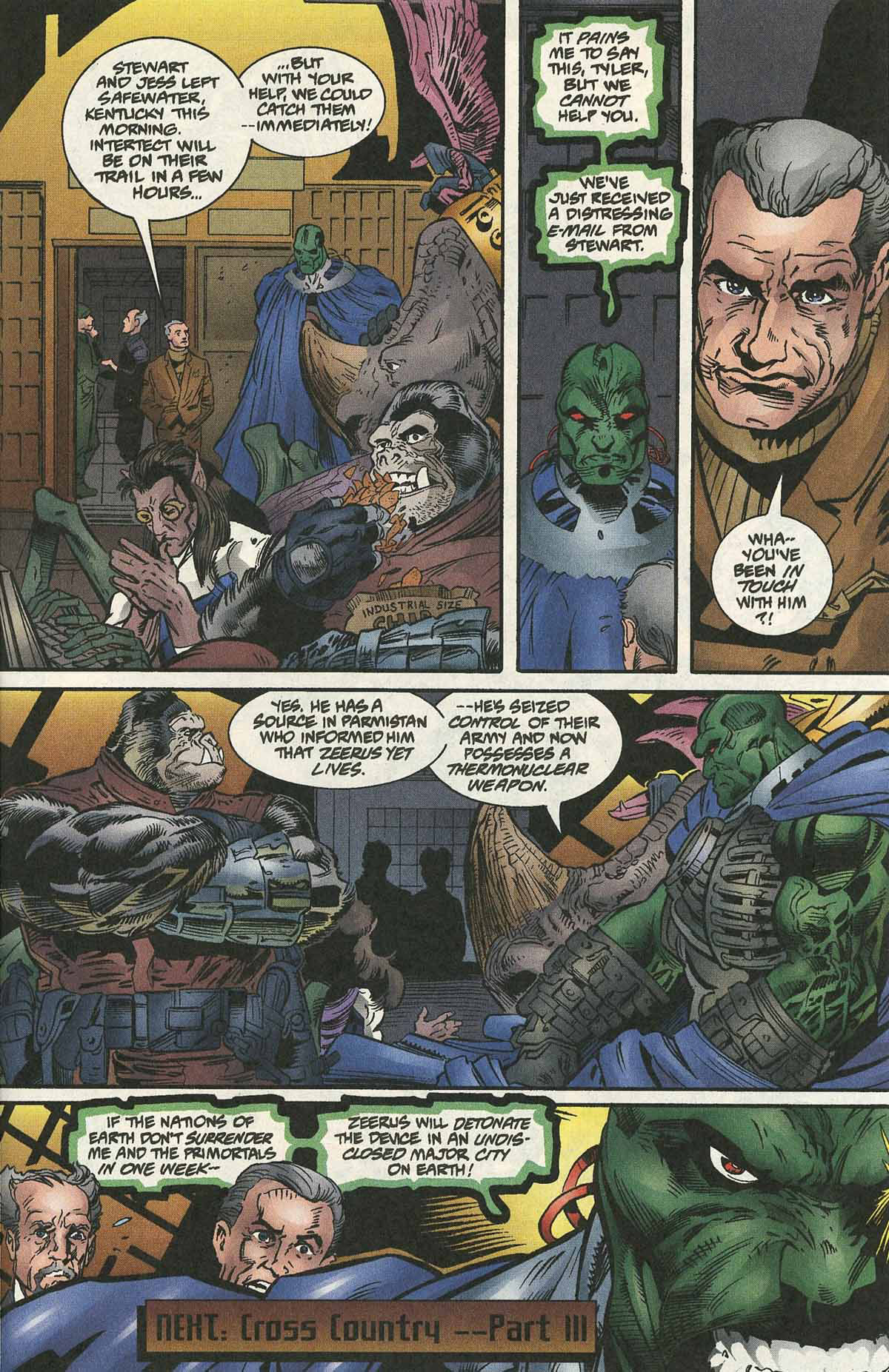Read online Leonard Nimoy's Primortals (1995) comic -  Issue #14 - 29