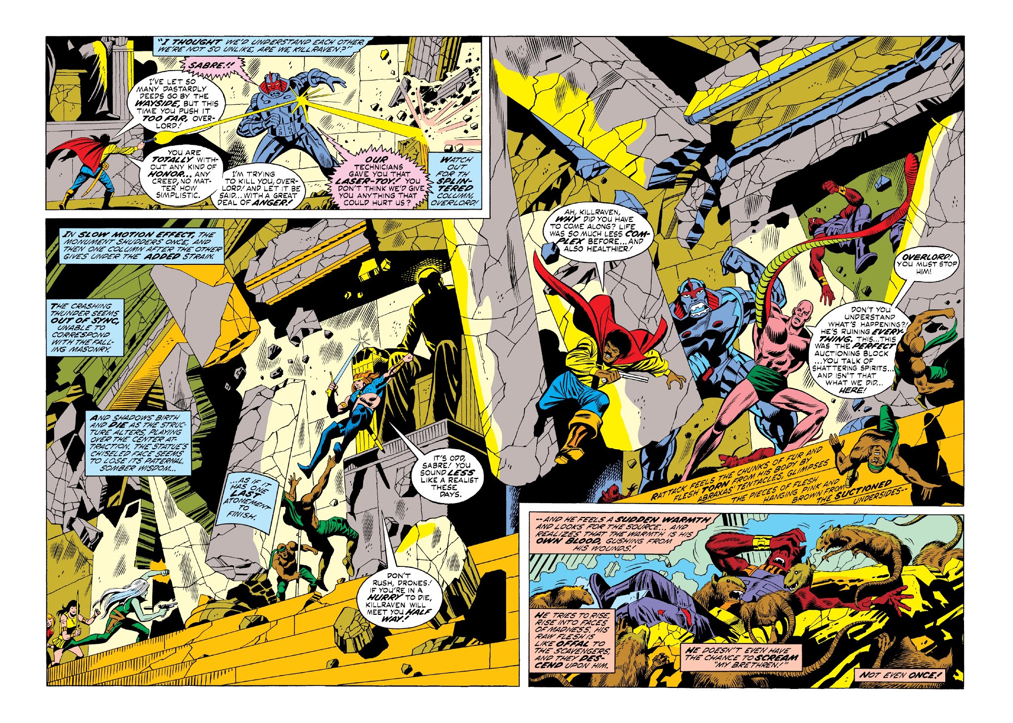 Read online Marvel Masterworks: Killraven comic -  Issue # TPB 1 (Part 2) - 38