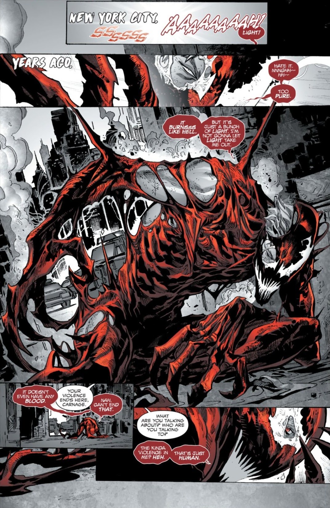 Read online Carnage: Black, White & Blood comic -  Issue #1 - 3