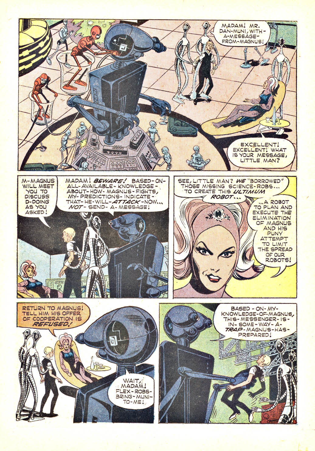 Read online Magnus, Robot Fighter 4000 AD comic -  Issue #18 - 18