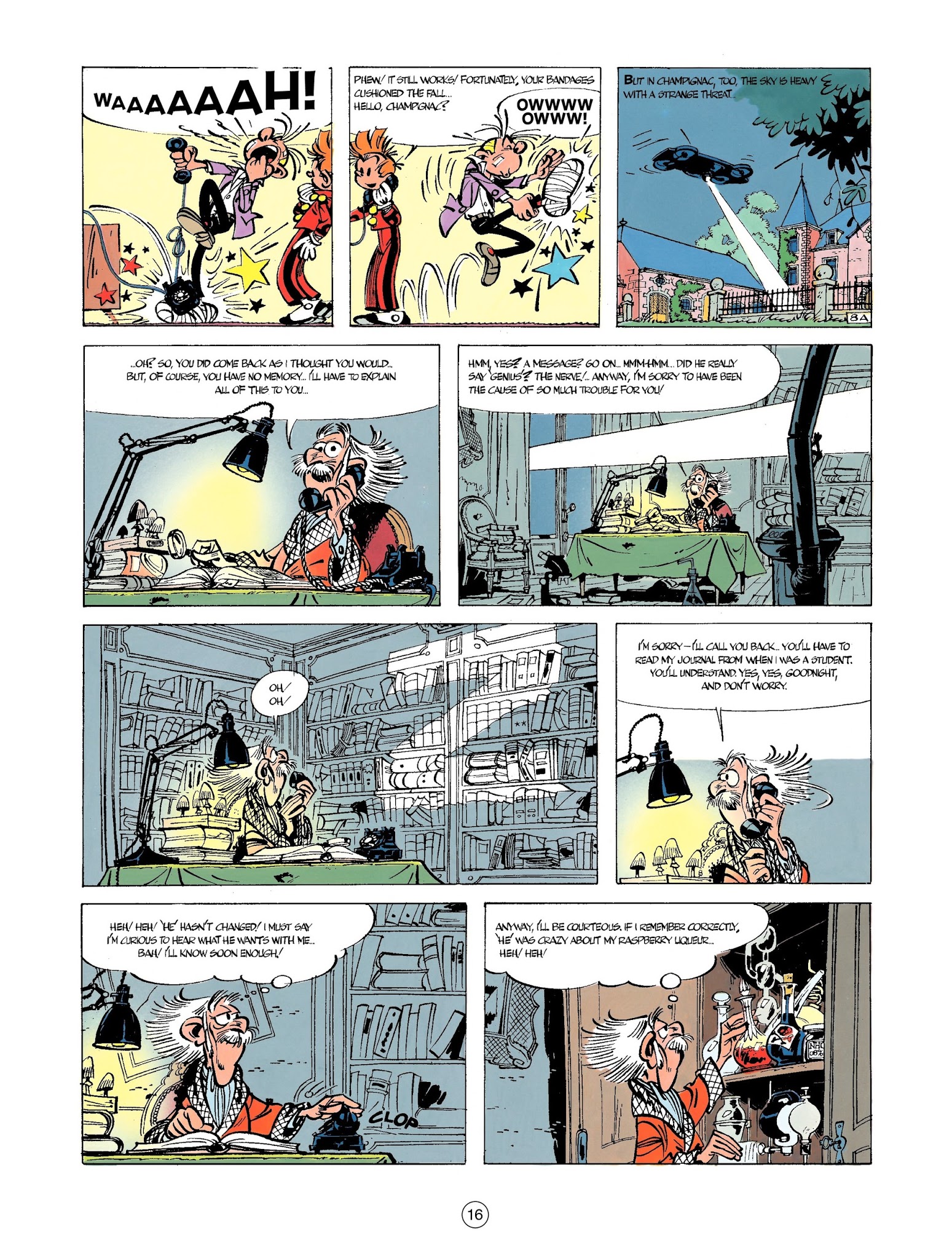Read online Spirou & Fantasio (2009) comic -  Issue #13 - 17