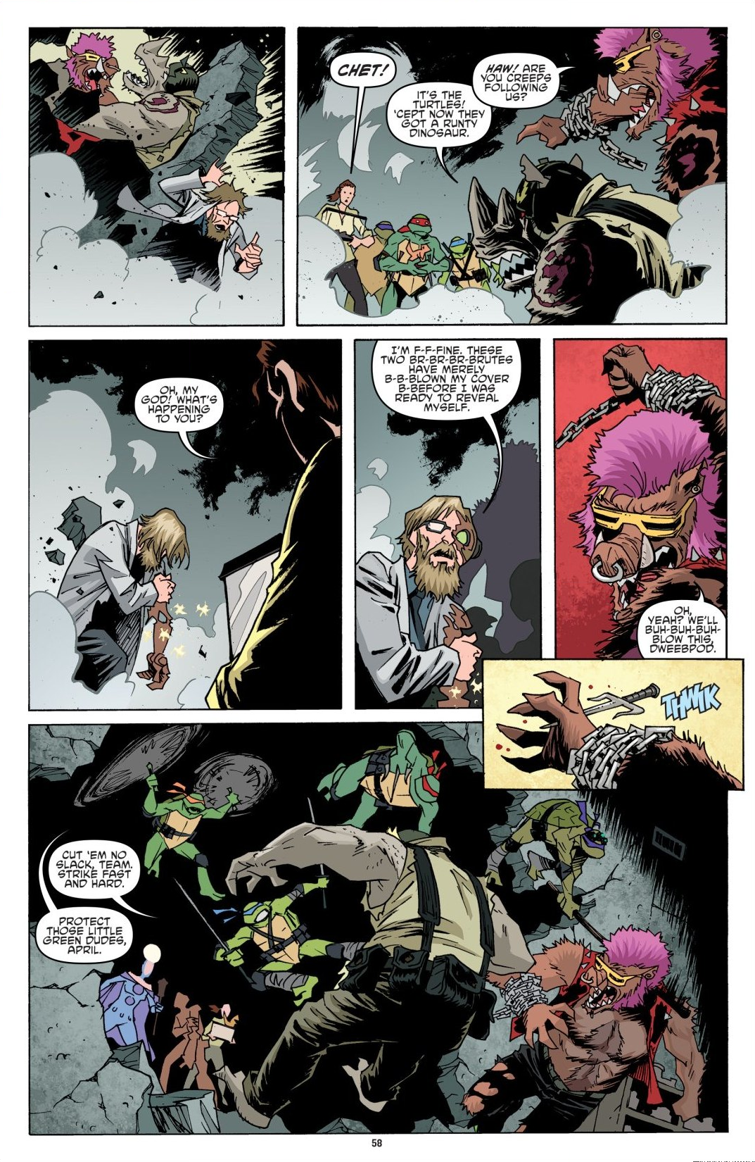 Read online Teenage Mutant Ninja Turtles: The IDW Collection comic -  Issue # TPB 8 (Part 1) - 58