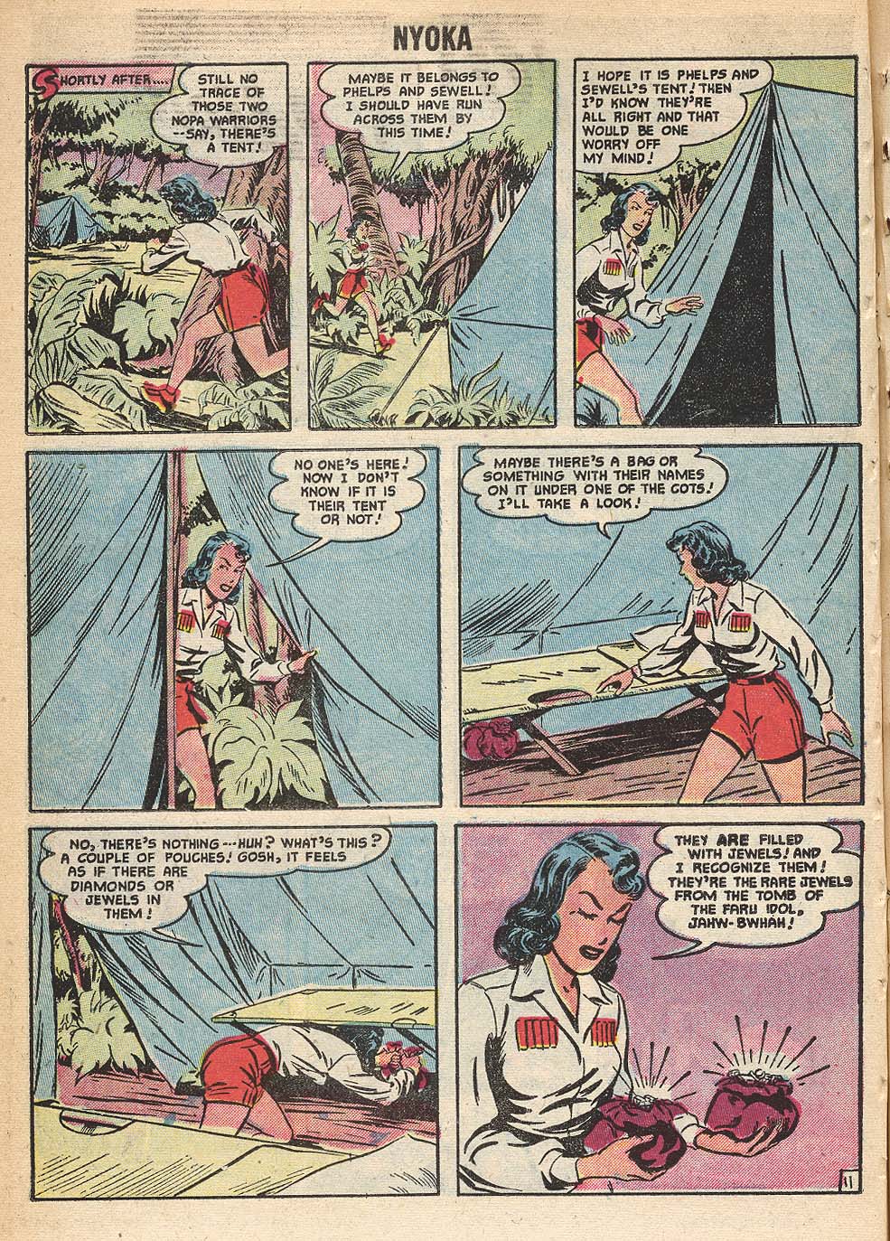 Read online Nyoka the Jungle Girl (1955) comic -  Issue #16 - 14