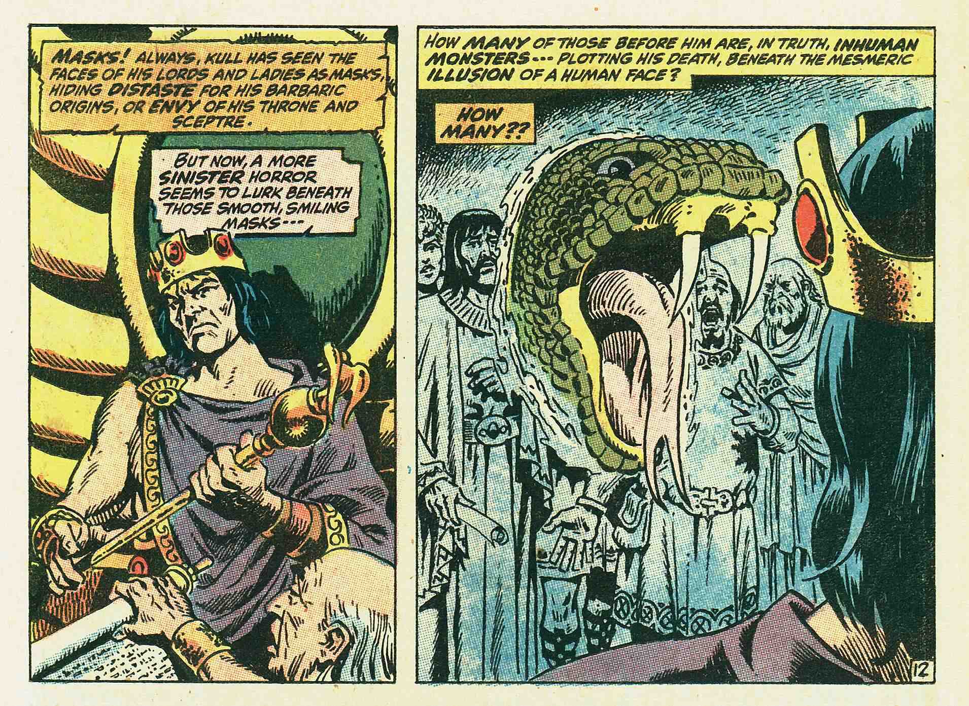 Read online Kull, the Conqueror (1971) comic -  Issue #2 - 13