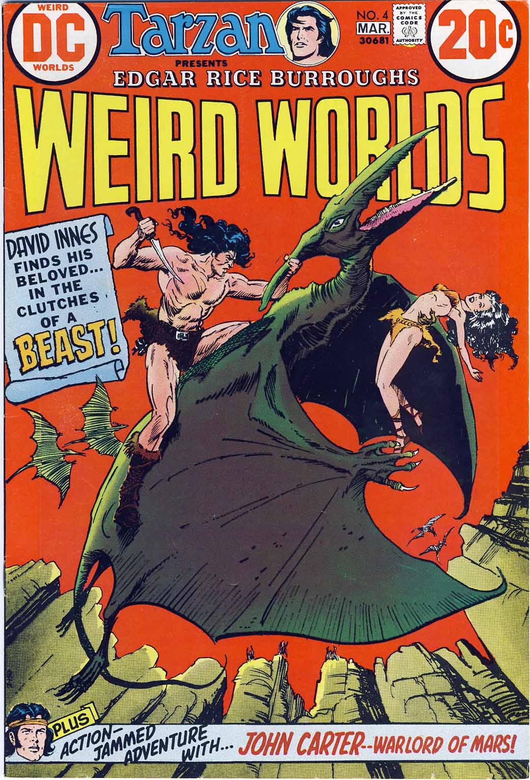 Read online Weird Worlds comic -  Issue #4 - 1