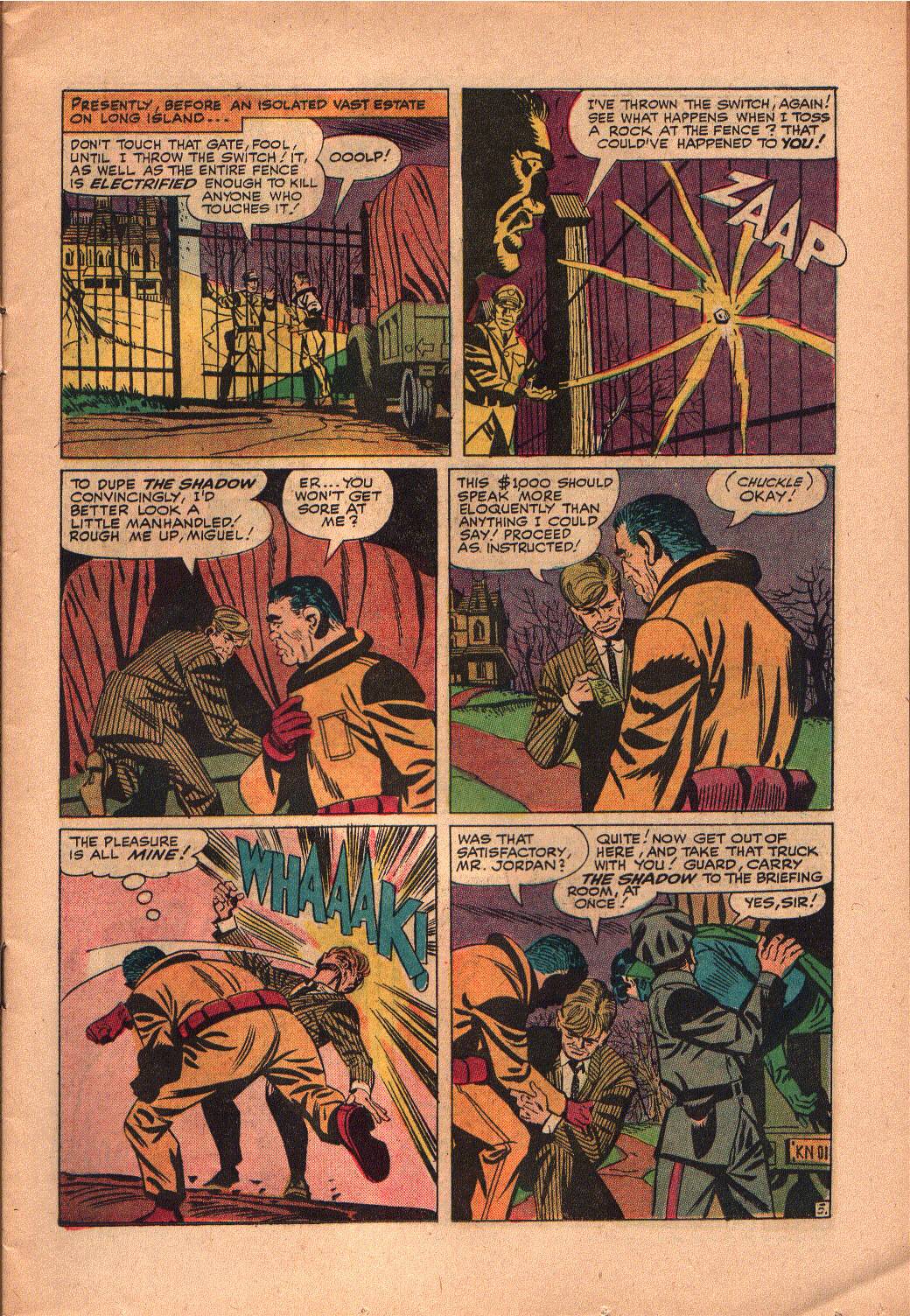 Read online The Shadow (1964) comic -  Issue #8 - 7